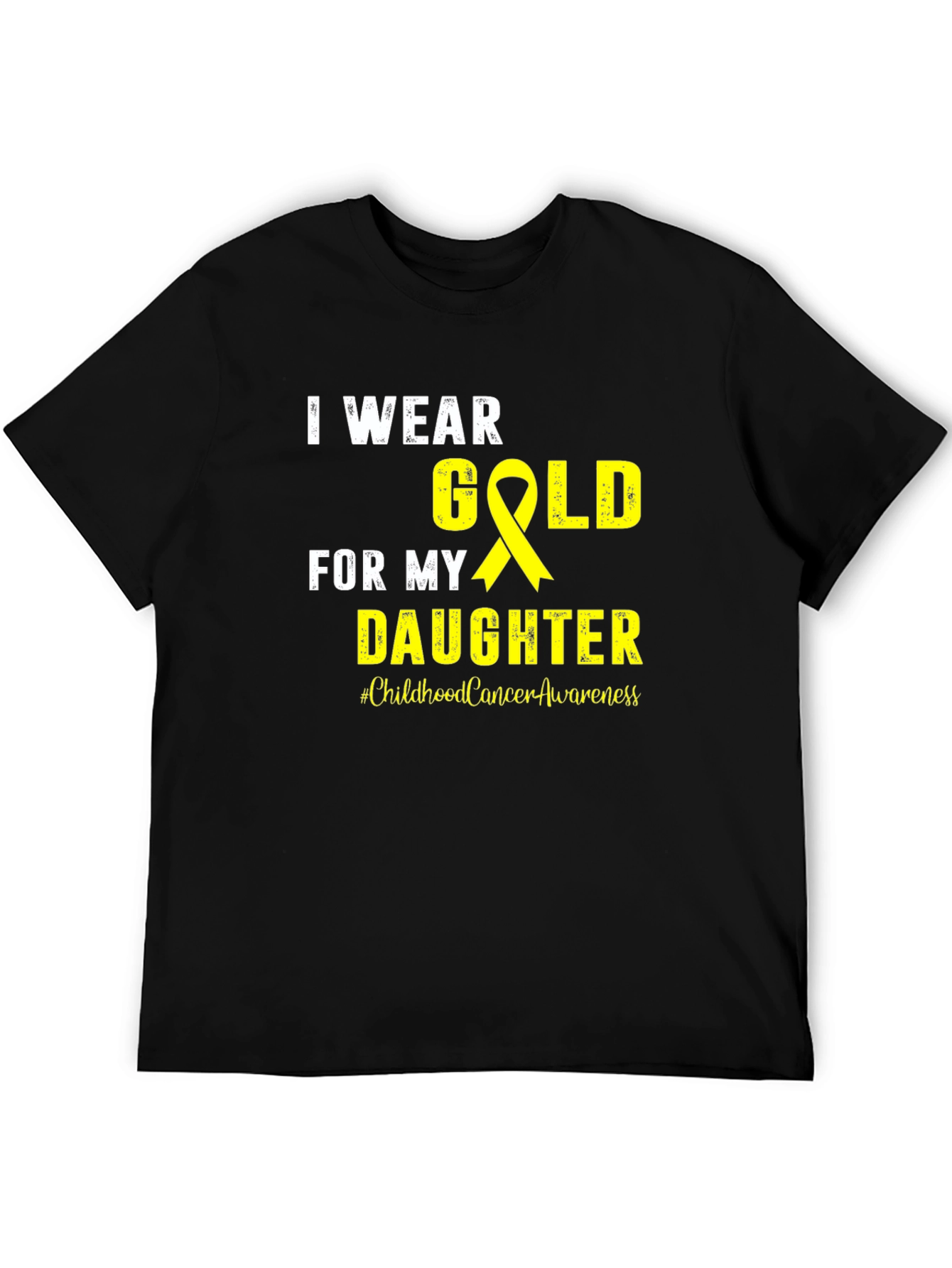 I Wear Gold for My Daughter T-Shirt - 5