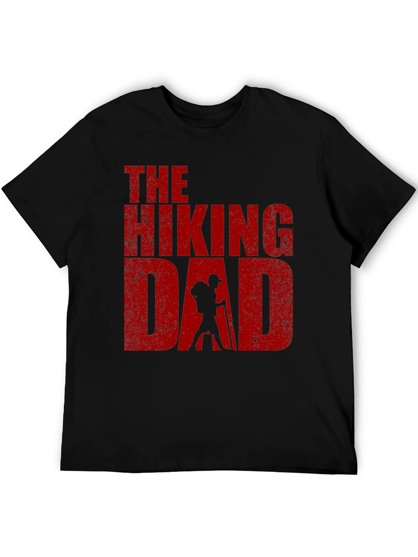 Black The Hiking Dad Graphic T-Shirt - Adventure Ready! view 5