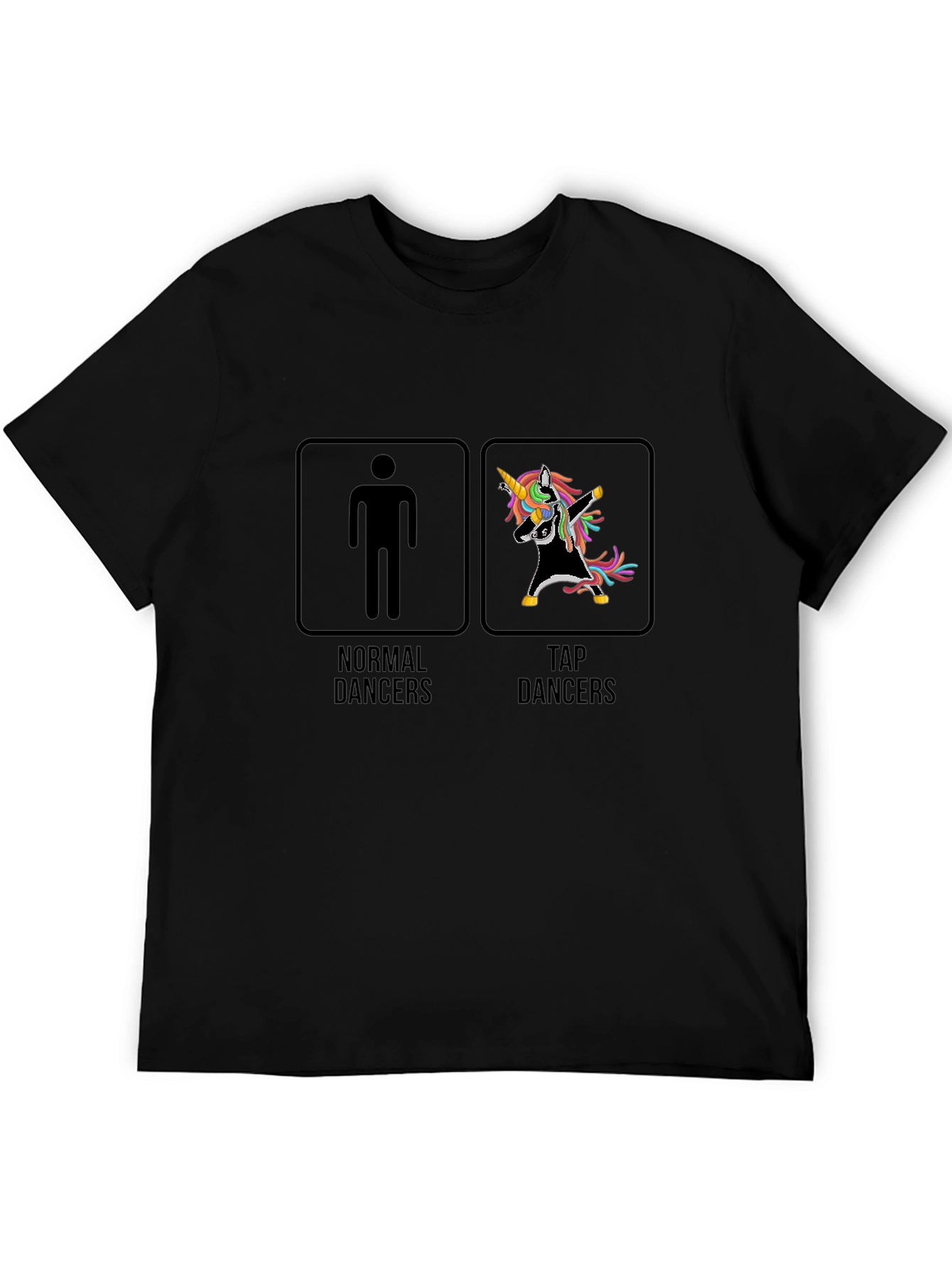 Black Normal vs Tap Dancers T-Shirt view 5