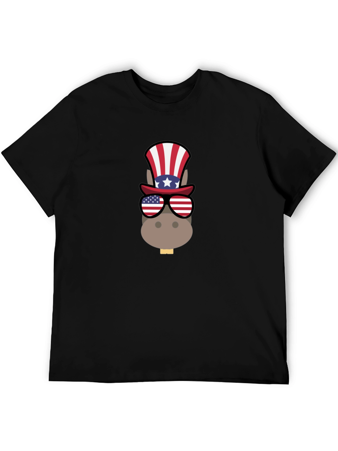 Patriotic Donkey T-Shirt - USA Pride - 5
