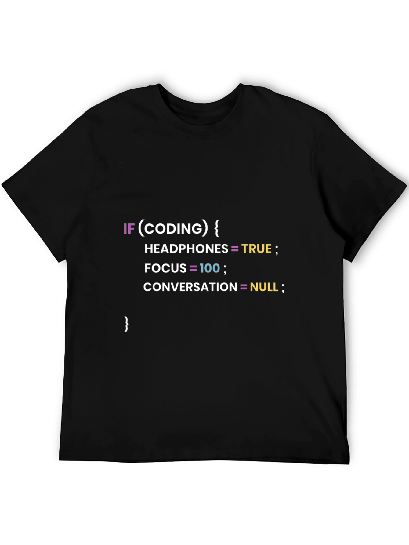 Black Coding Humor T-Shirt - Programmer Gift view 5