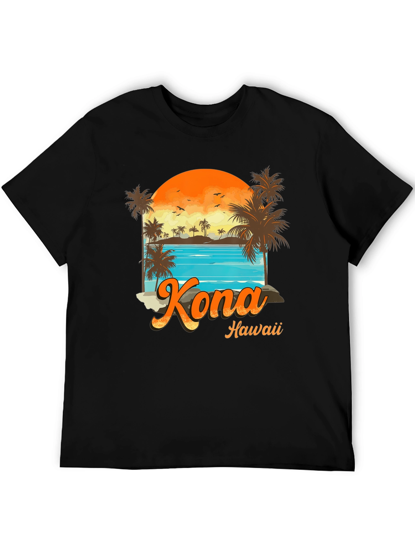 Kona Hawaii Graphic T-Shirt - Island Vibes Tee - 5