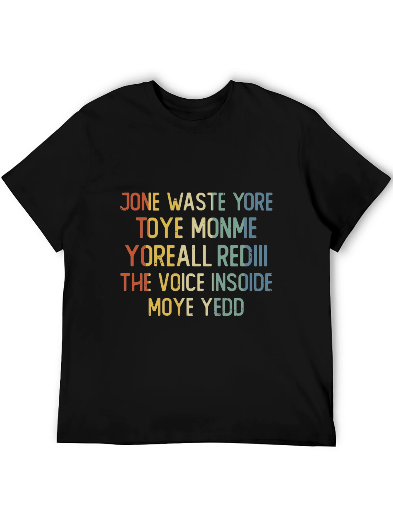 Black Jone Waste Yore Toye Monme Funny T-Shirt view 5
