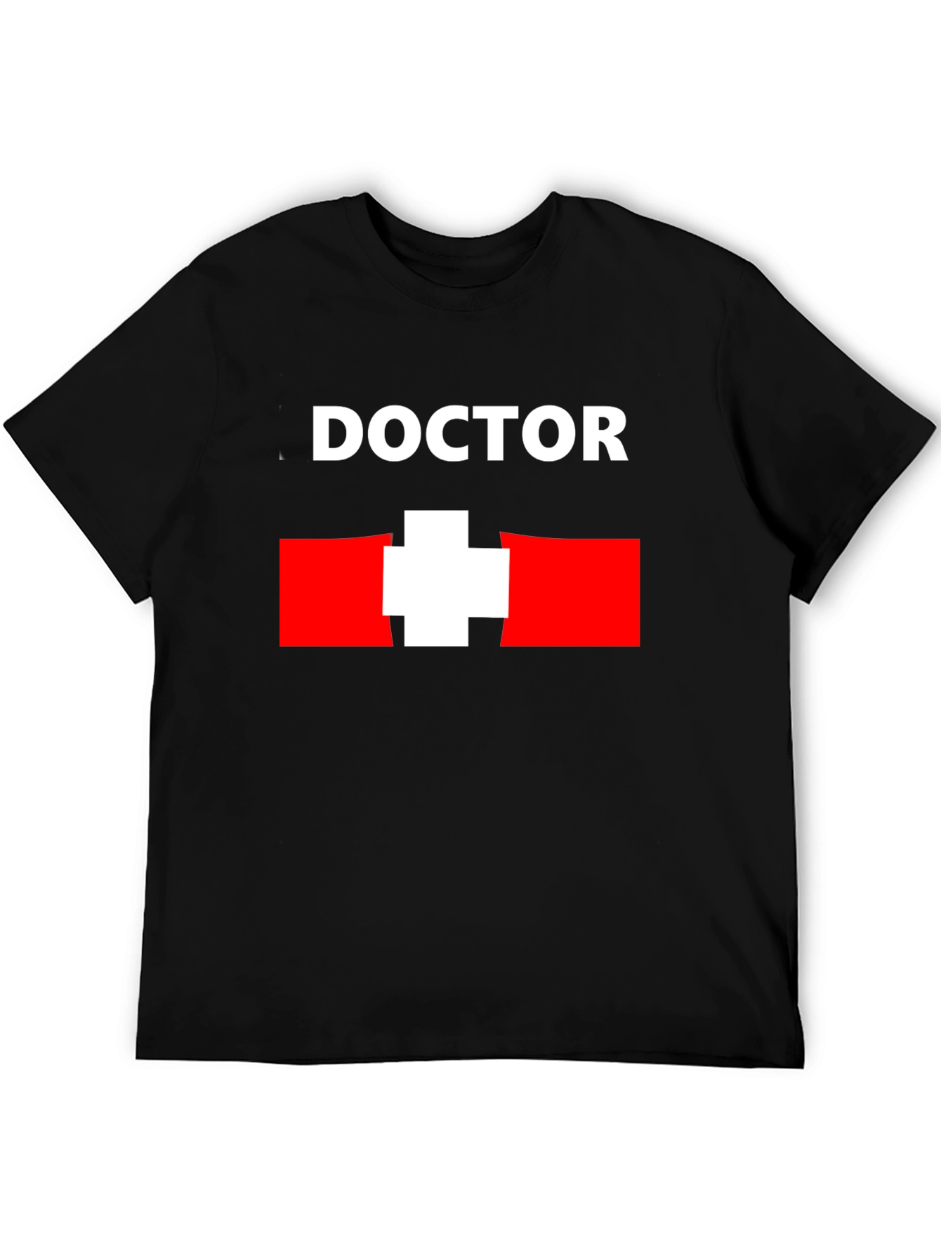 Black Doctor T-Shirt - Medical Professional Tee view 5