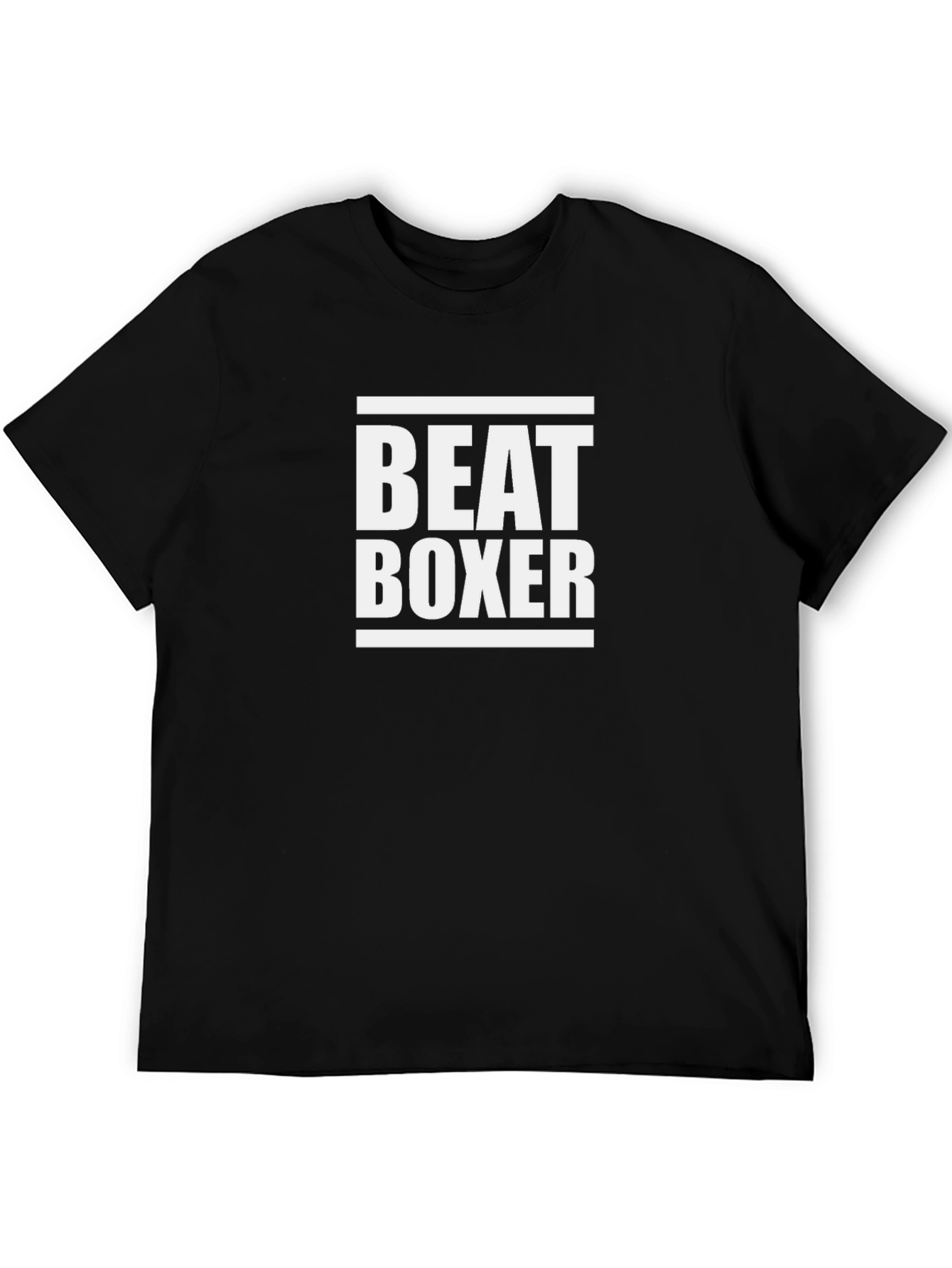 Black Beat Boxer Graphic T-Shirt view 5
