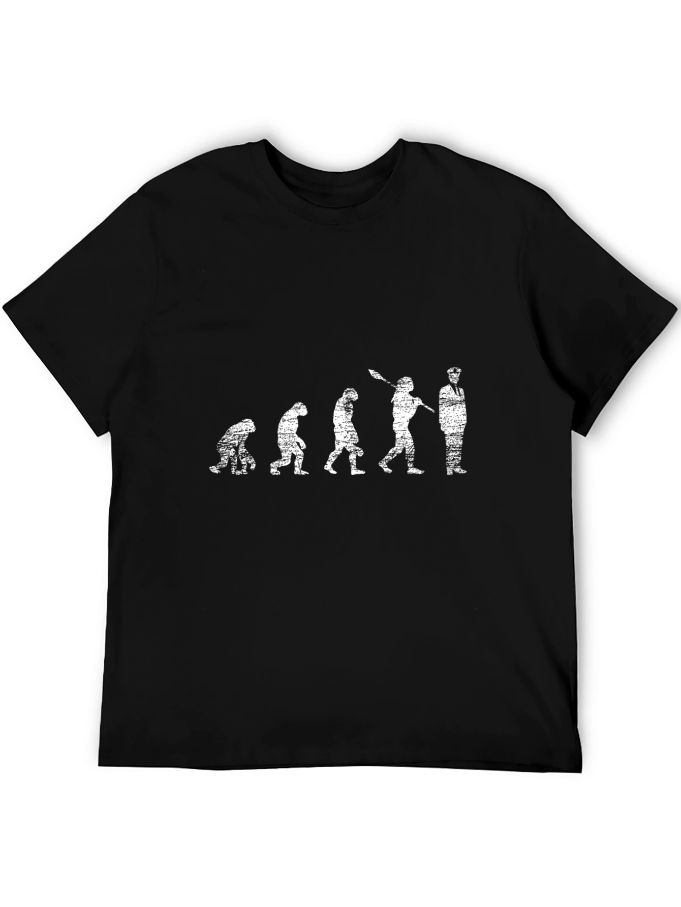 Black Evolution of Golf T-Shirt view 5