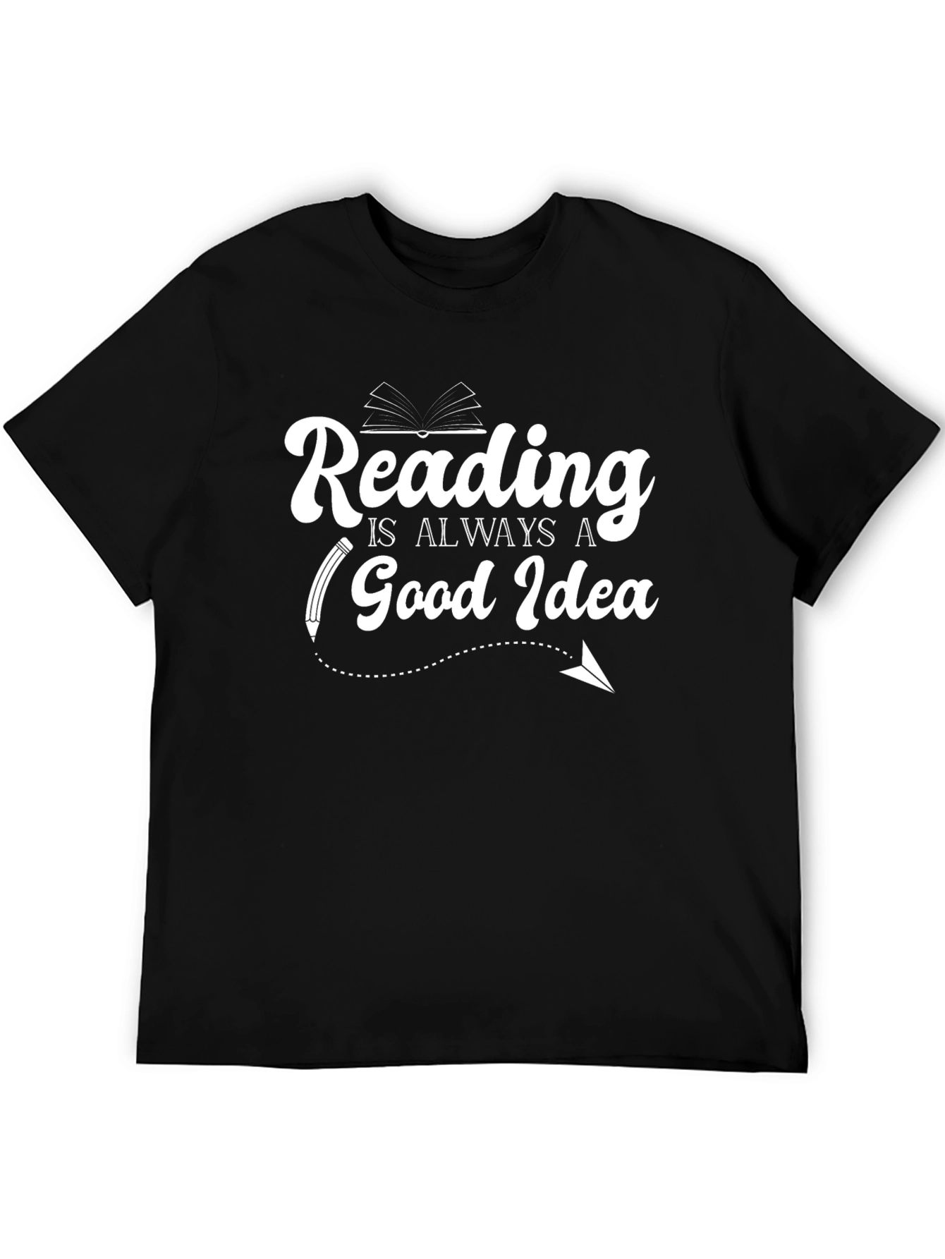Black Reading is Always a Good Idea Graphic Tee view 5