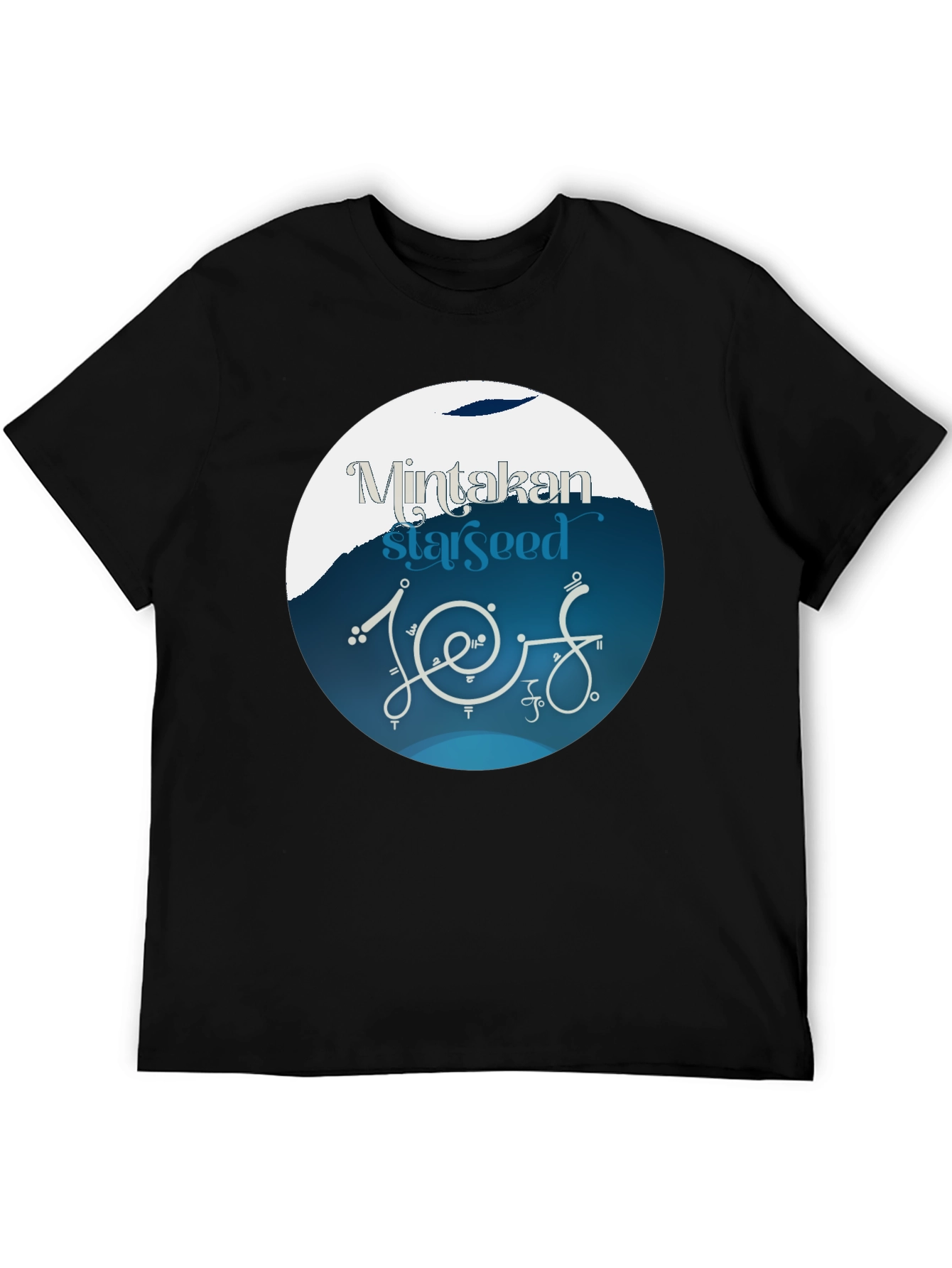 Black Mintakan Starseed Graphic Tee view 5