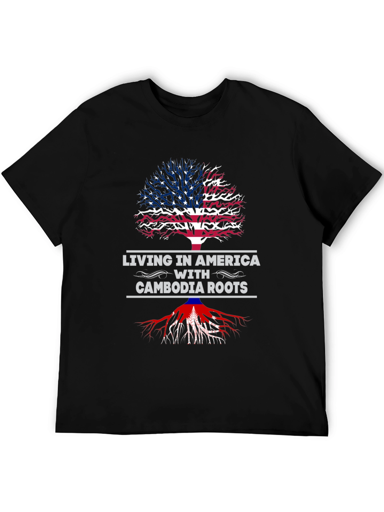 America Cambodia Roots T-Shirt - 5