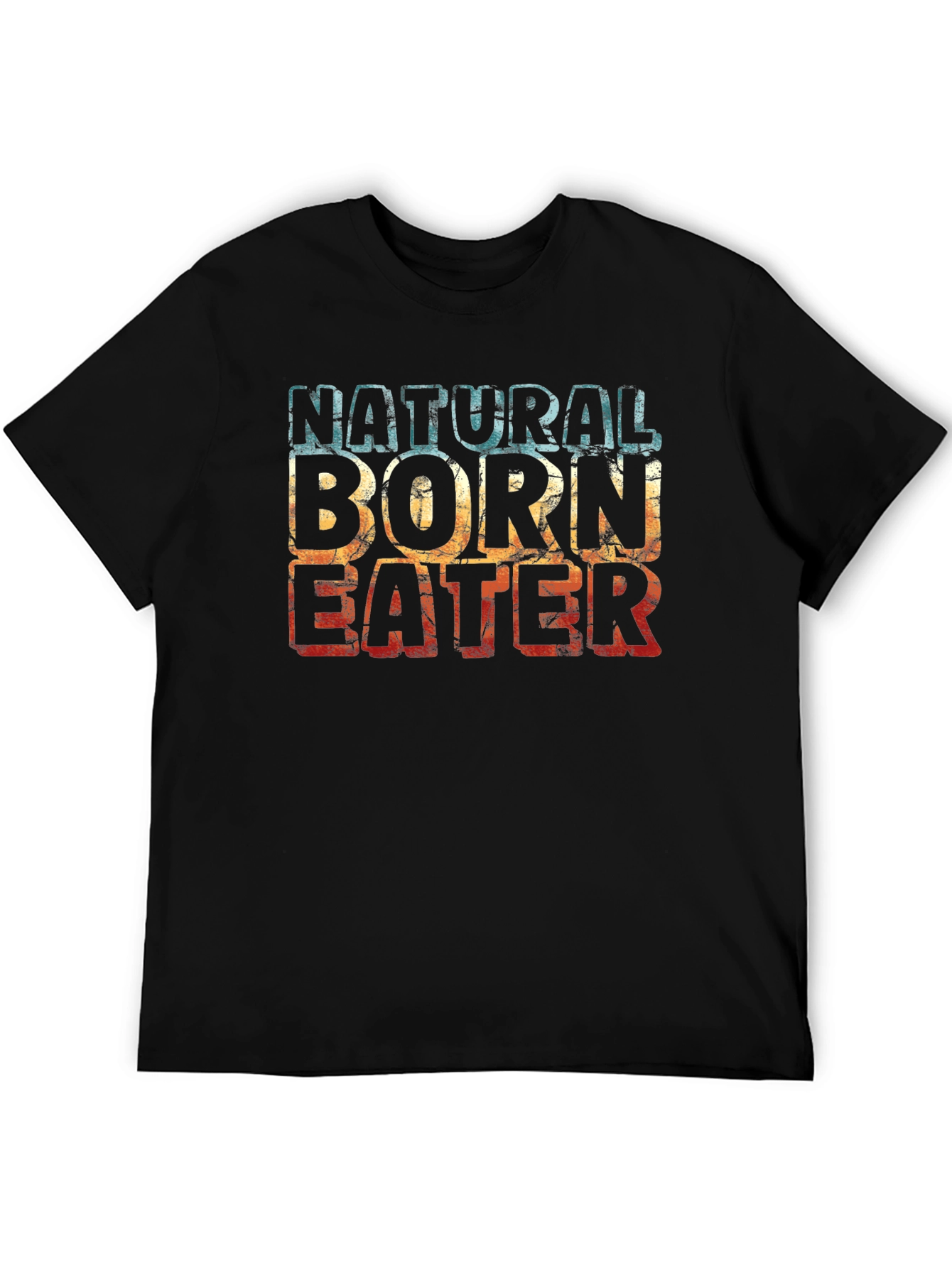 Black Natural Born Eater Graphic Tee view 5