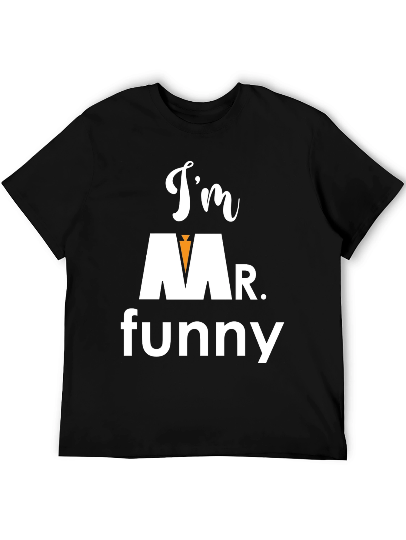 Black I'm Mr. Funny Graphic Tee view 5