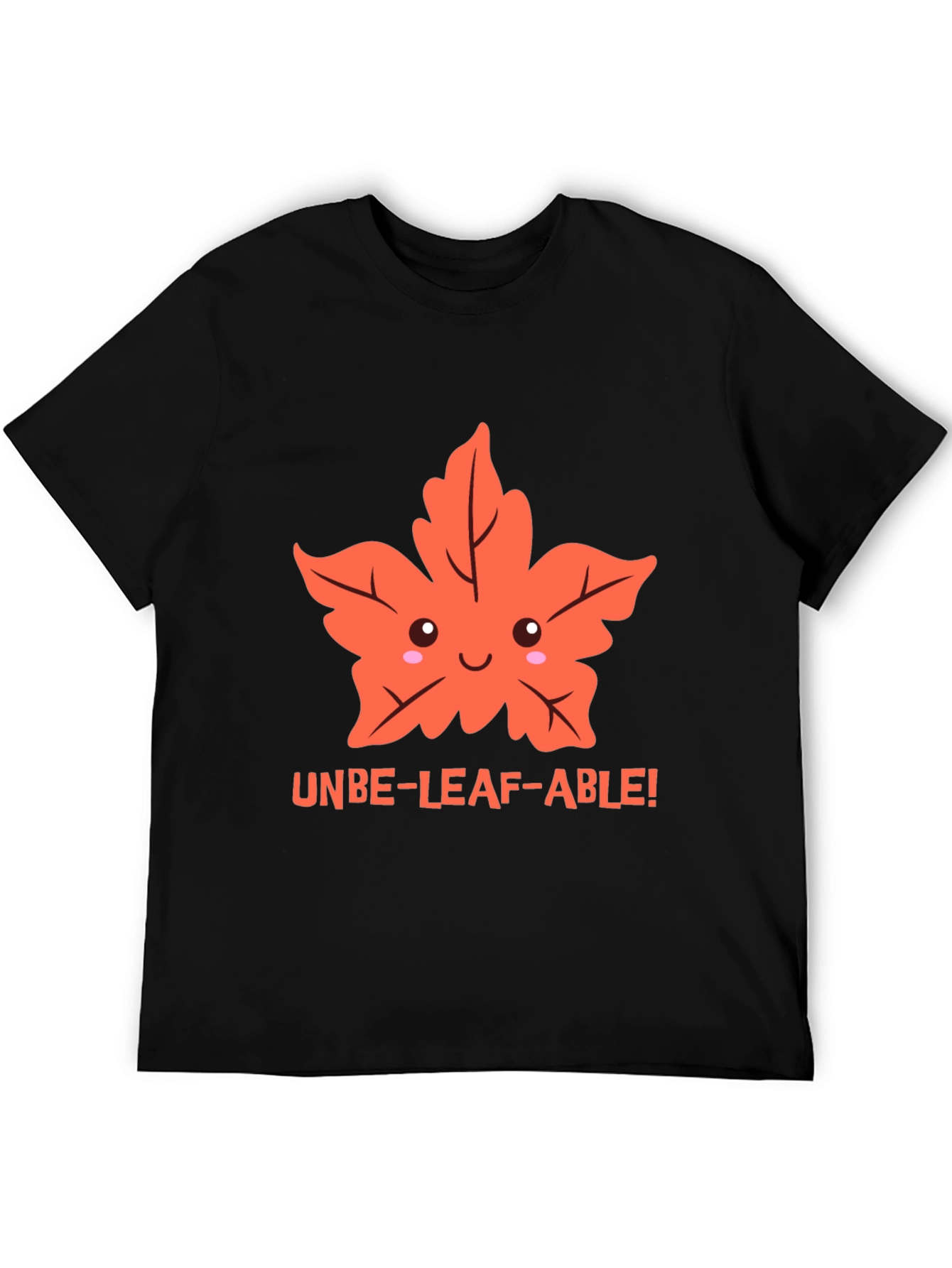 Black Unbe-leaf-able! Graphic Tee view 5
