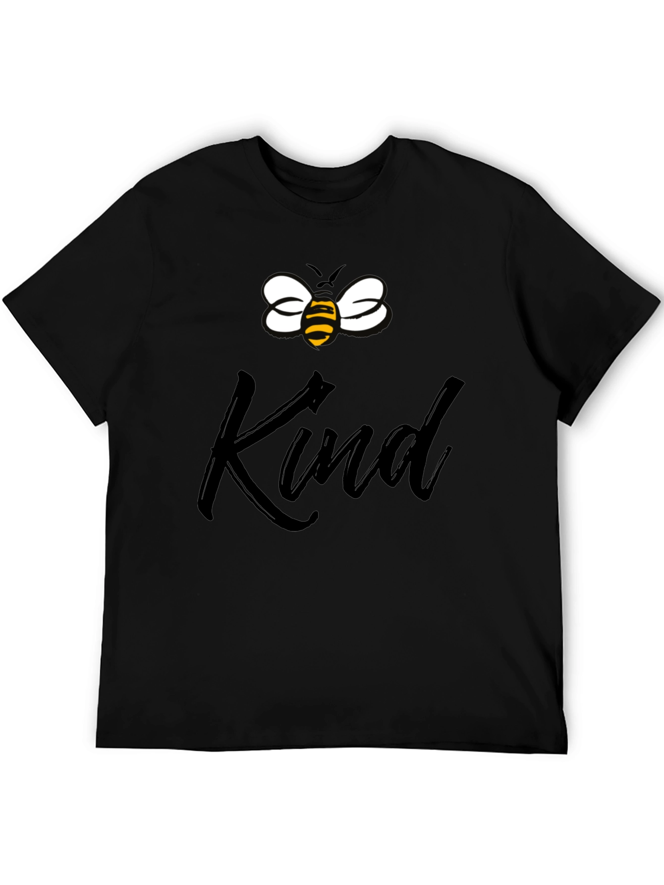 Black Bee Kind Graphic Tee - Stylish Comfort view 5