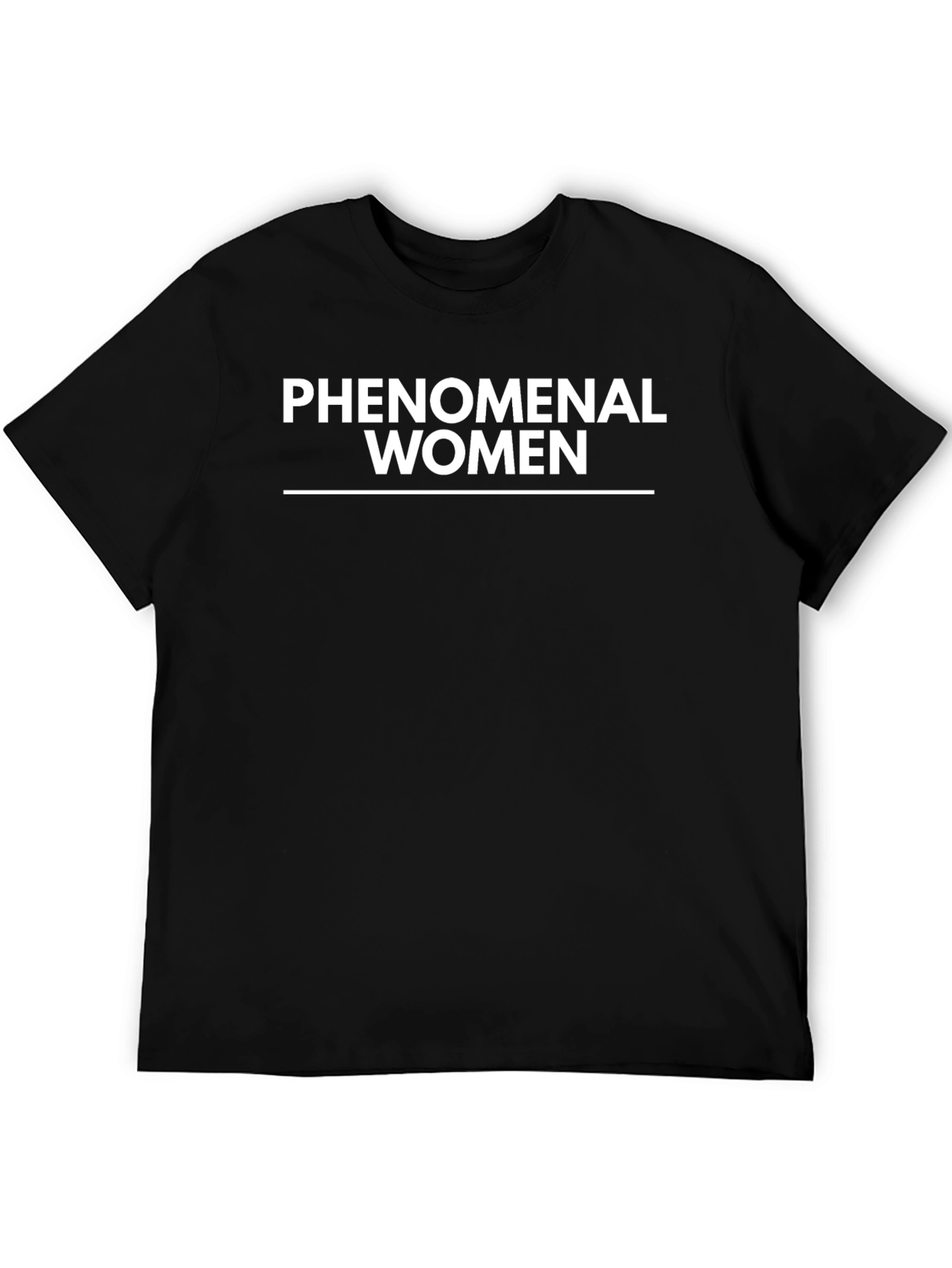 Black Phenomenal Women T-Shirt - Empowering Graphic Tee view 5