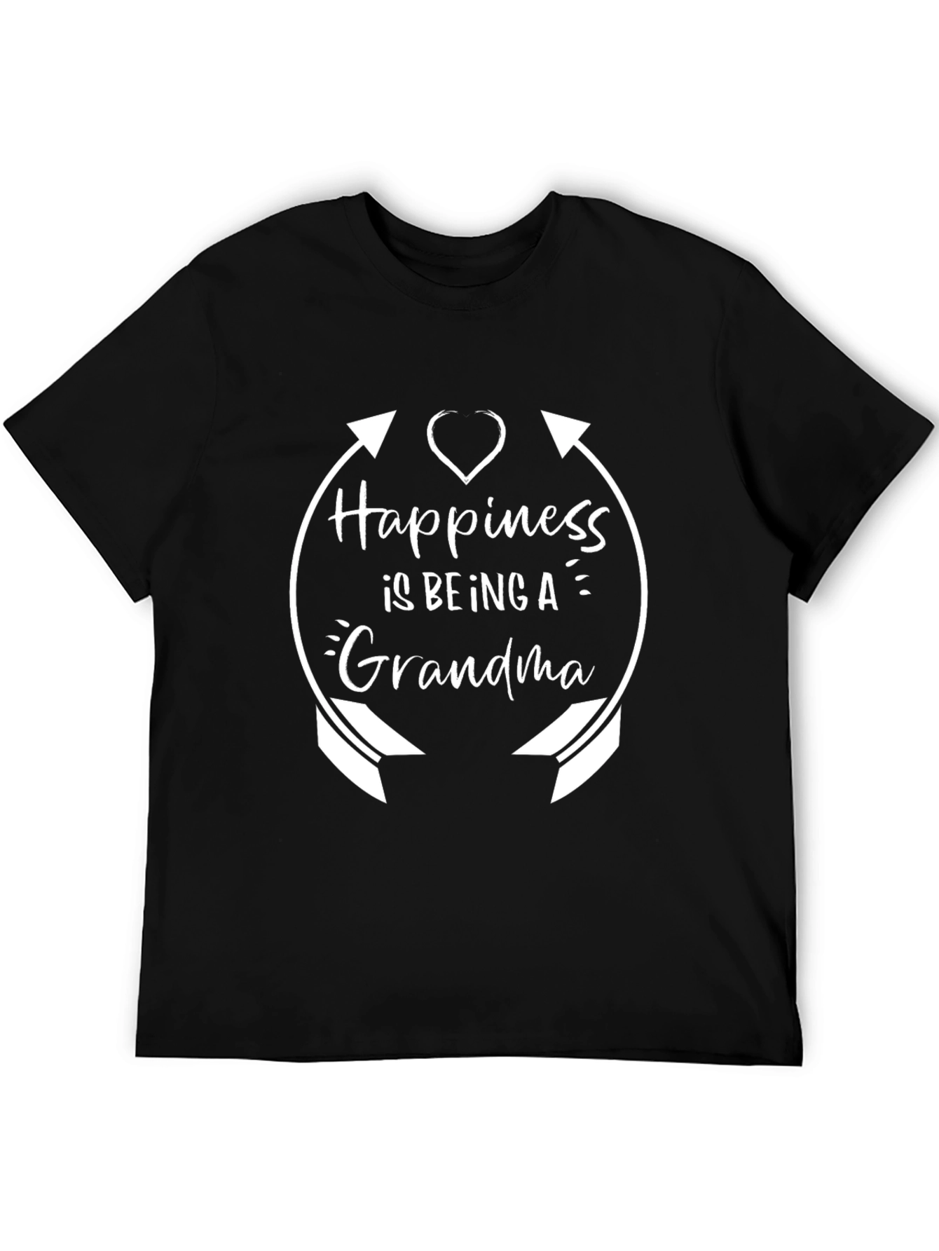 Black Happiness is Being a Grandma T-Shirt view 5