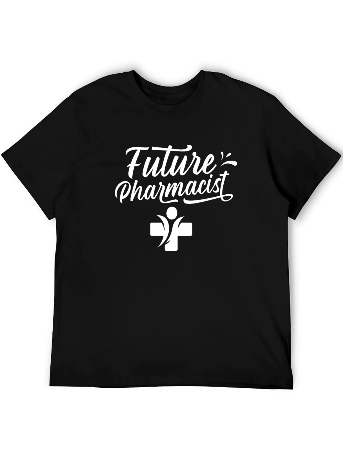 Black Future Pharmacist T-Shirt - Healthcare Profession Tee view 5