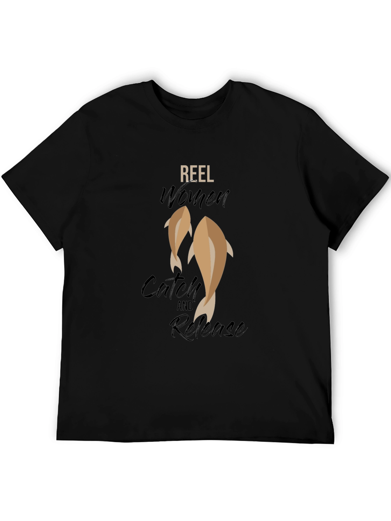Black Reel Women Catch & Release Graphic Tee view 5