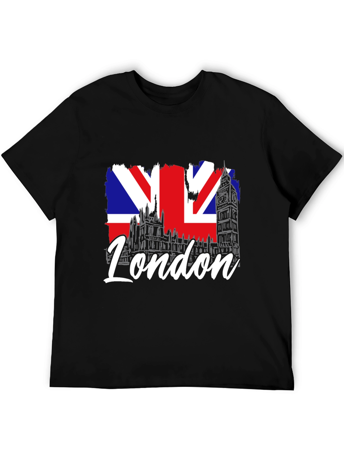 London UK Flag Graphic T-Shirt - 5