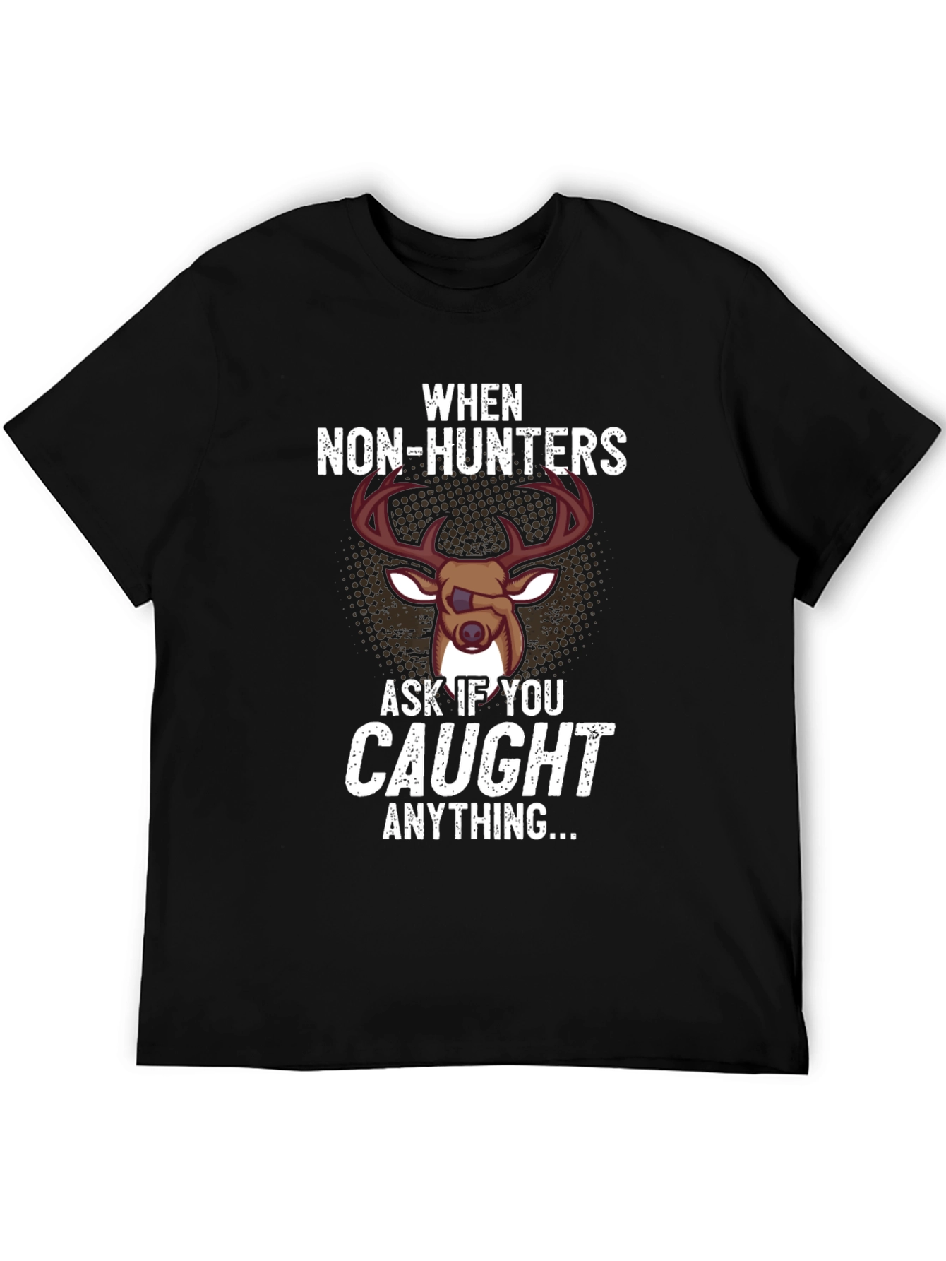 Black Funny Hunting T-Shirt - When Non-Hunters Ask... view 5