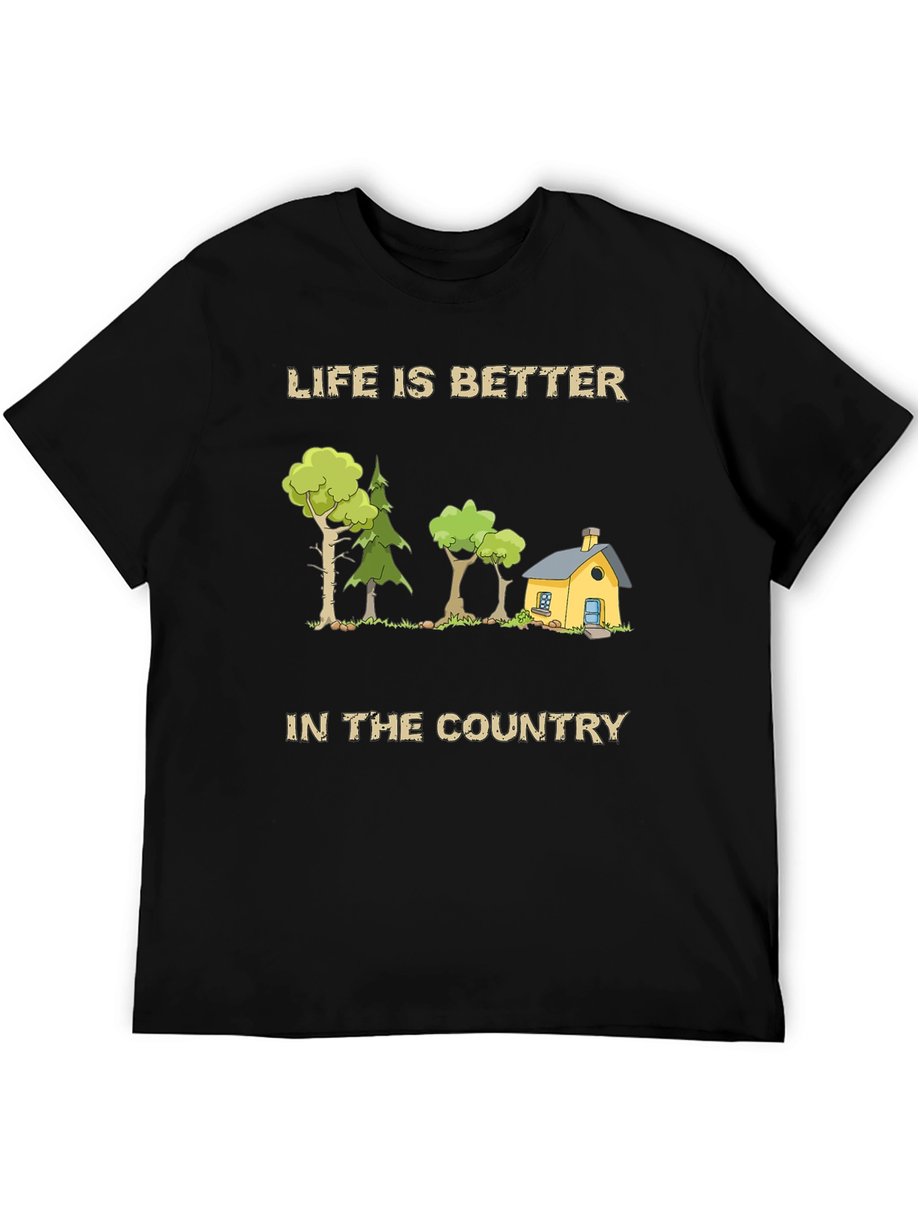 Black Life is Better in the Country Graphic Tee view 5