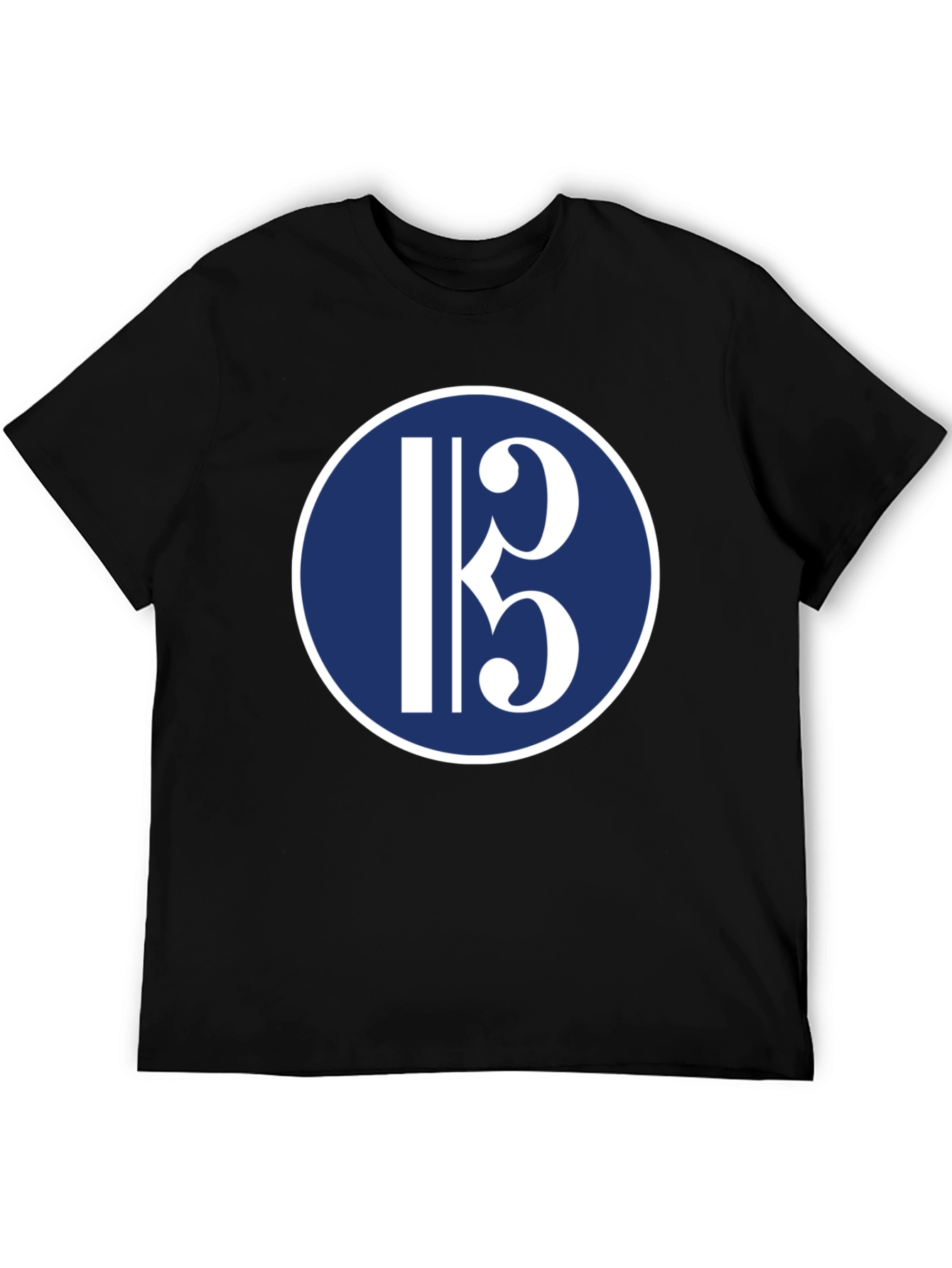 Black Bass Clef Music T-Shirt - Stylish Musician Apparel view 5