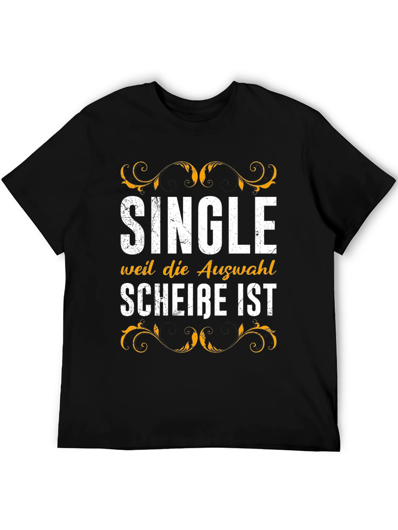 Black Single Because the Choice Sucks T-Shirt view 5