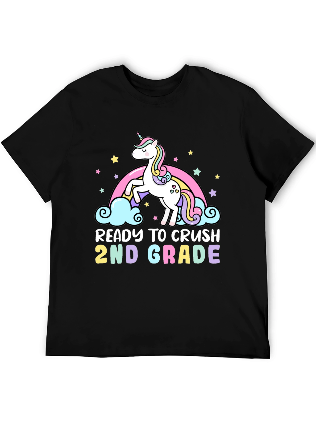 Ready to Crush 2nd Grade Unicorn T-Shirt - 5