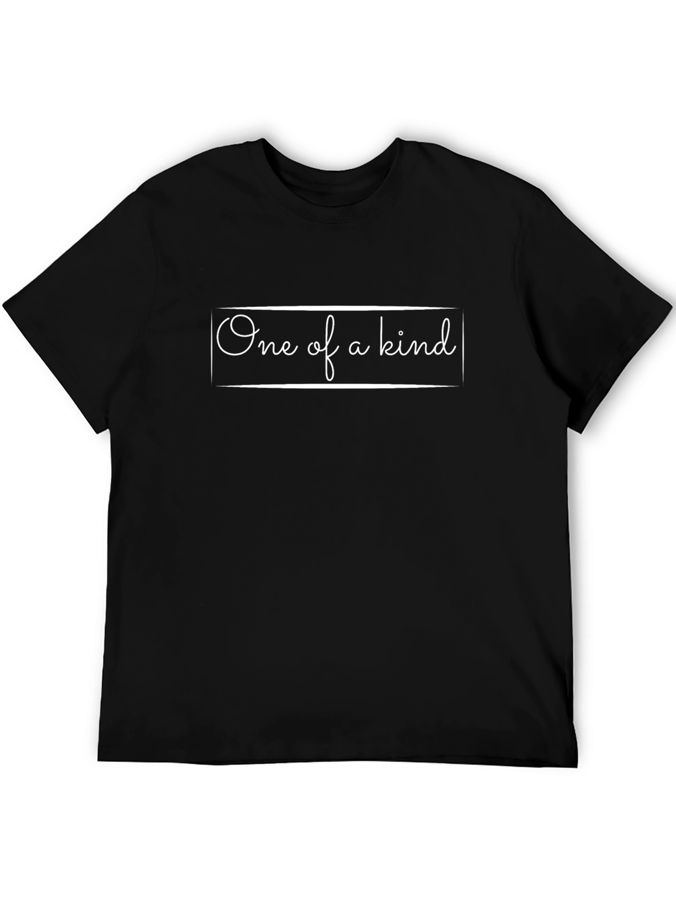 Black One of a Kind Graphic T-Shirt - Black view 5