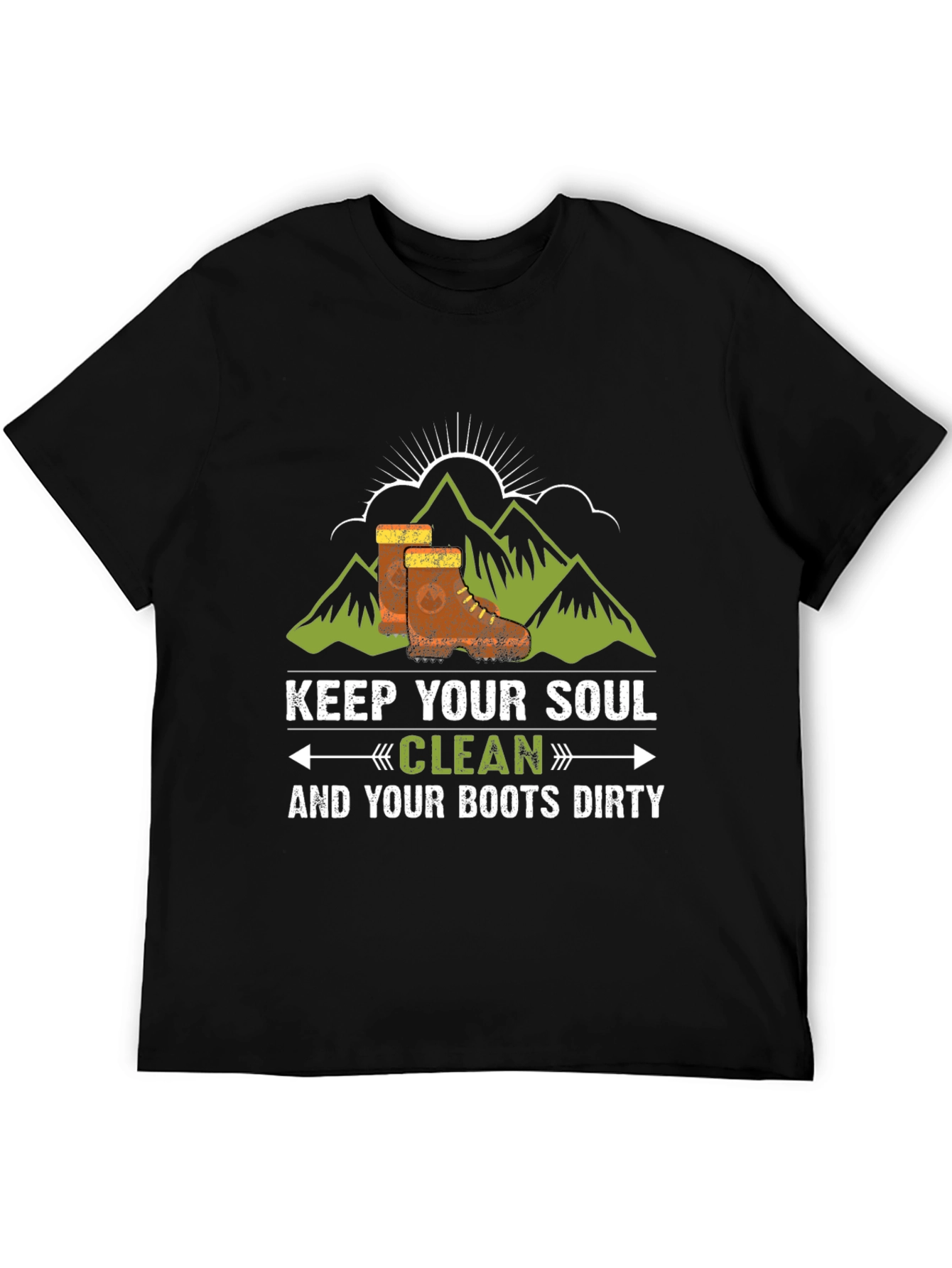 Keep Your Soul Clean & Boots Dirty T-Shirt - 5