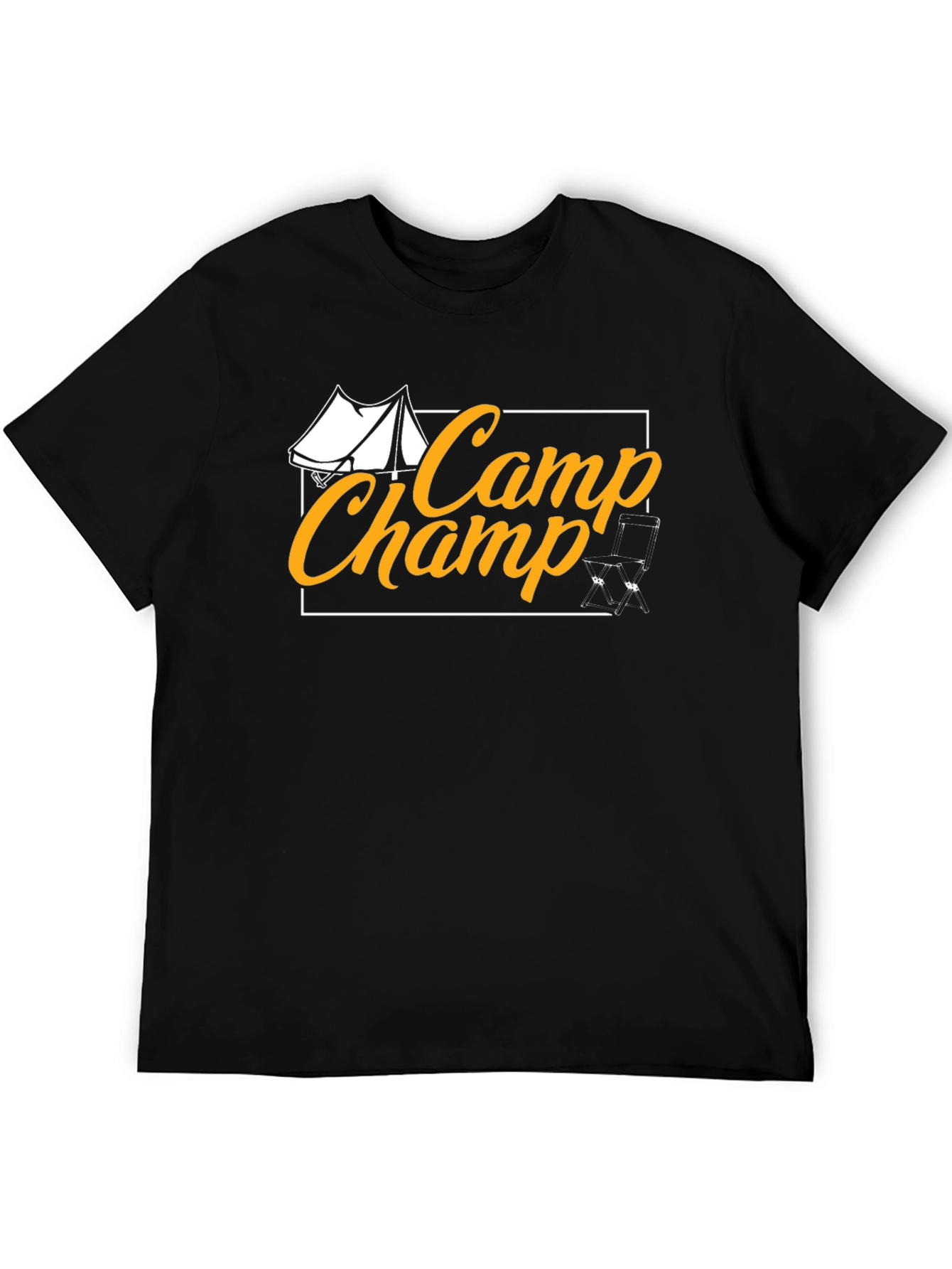 Black Camp Champ Black T-Shirt view 5