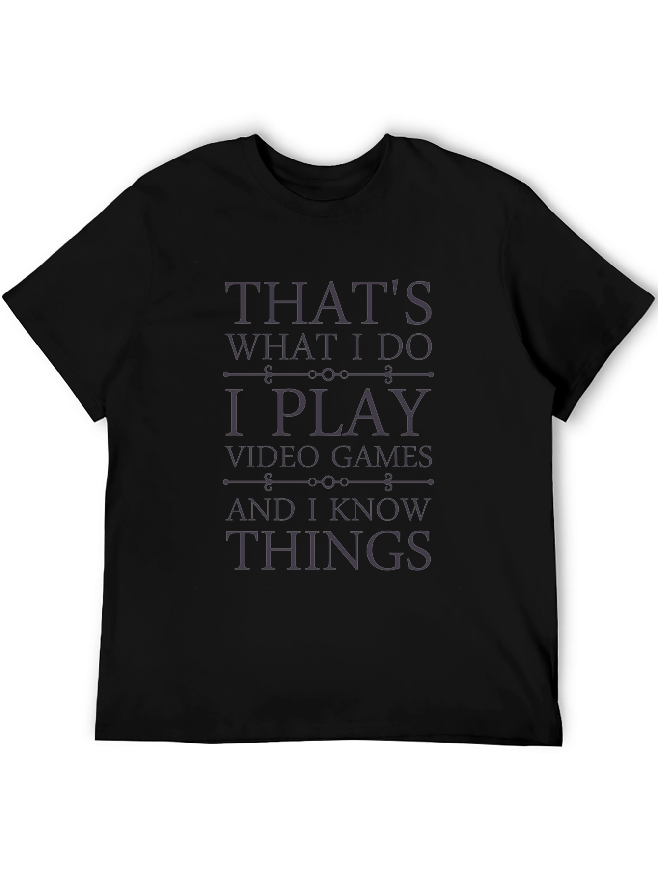 Black That's What I Do T-Shirt view 5