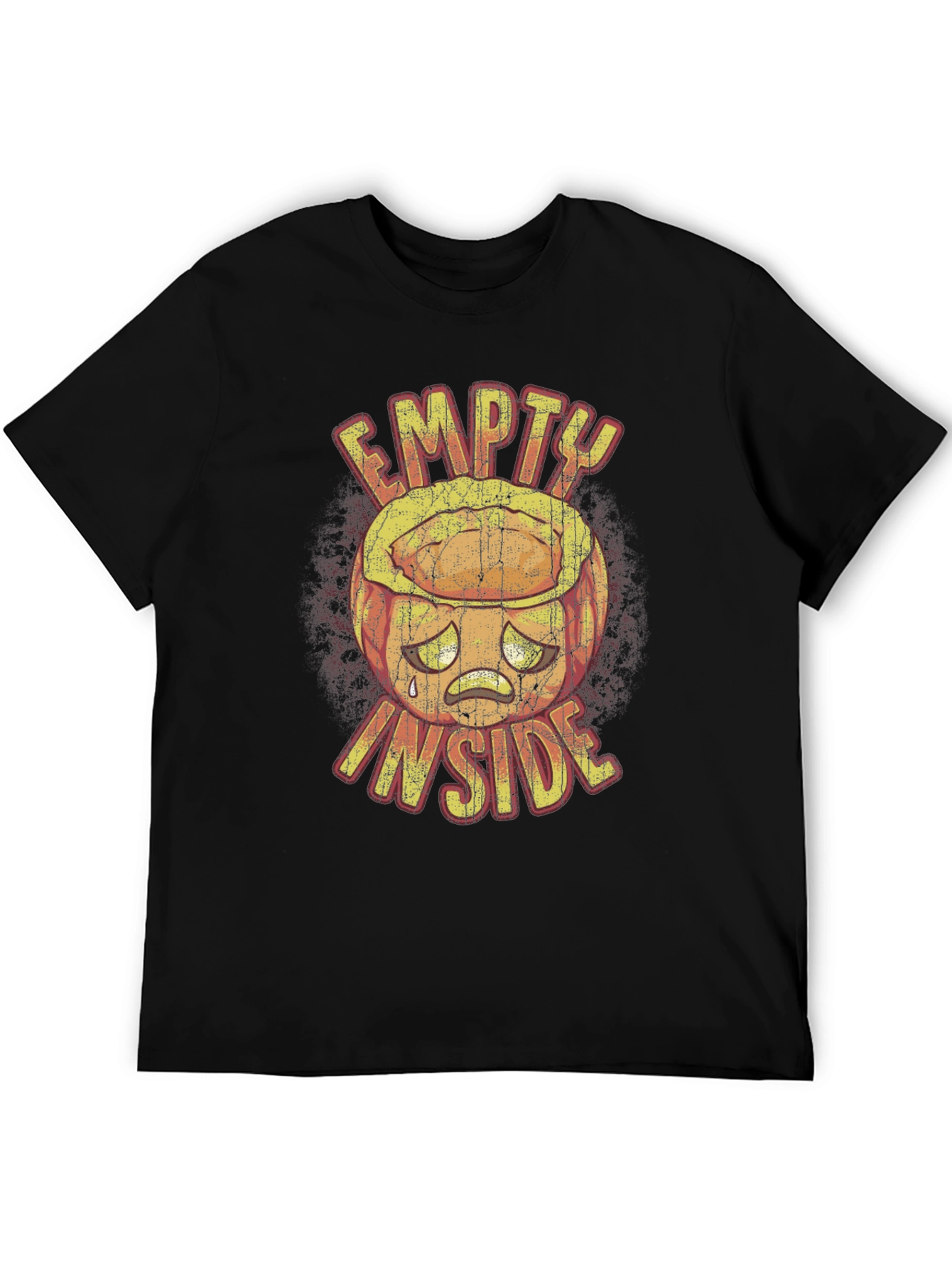 Black Empty Inside Graphic T-Shirt view 5