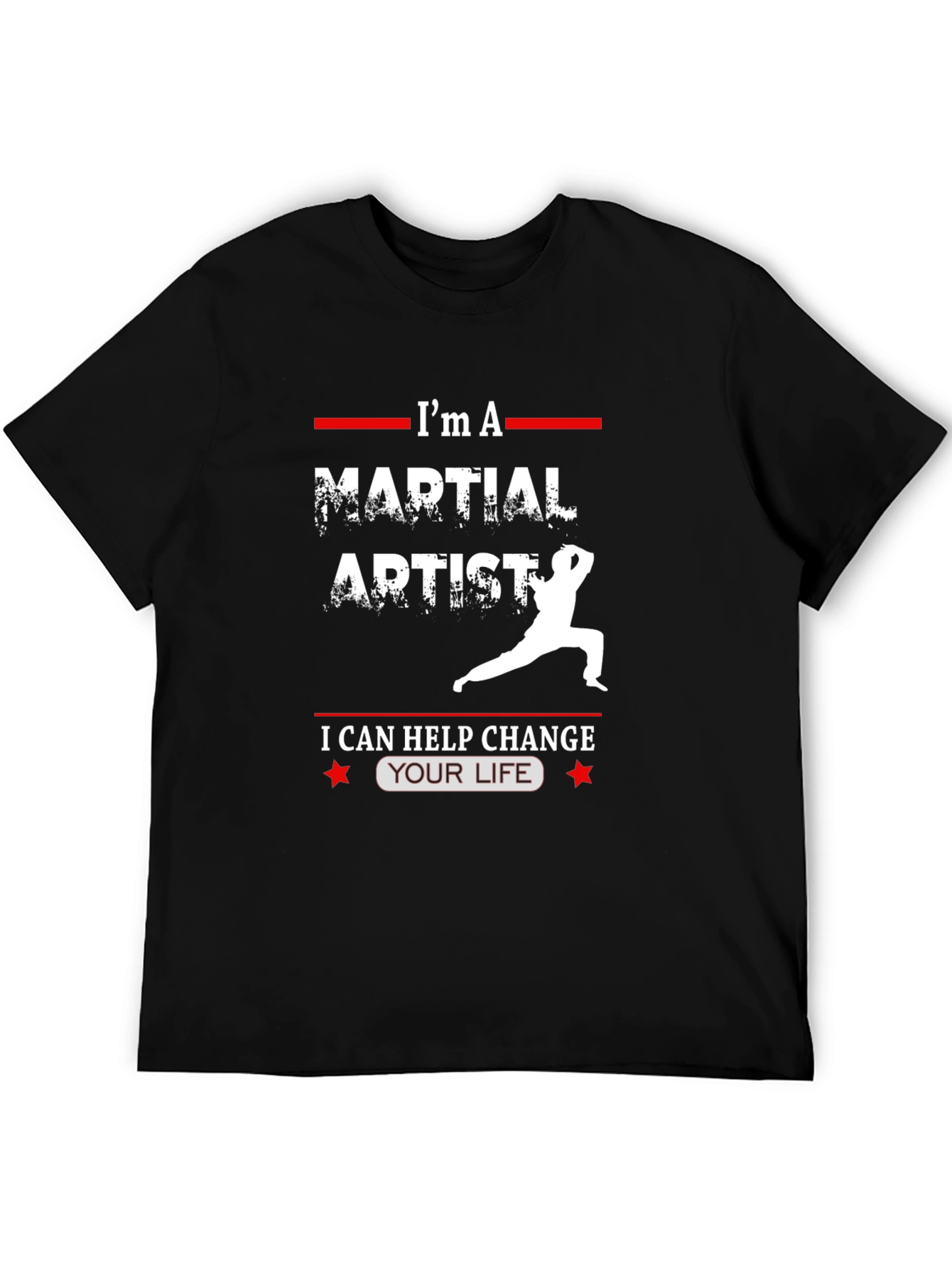 Martial Artist Graphic T-Shirt - 5
