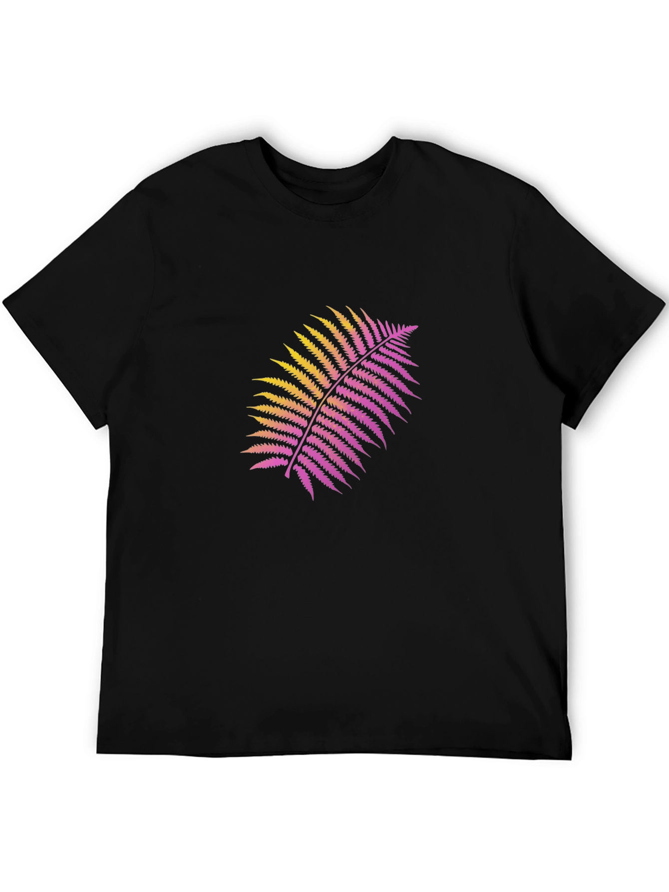 Black Fern Graphic Black T-Shirt view 5