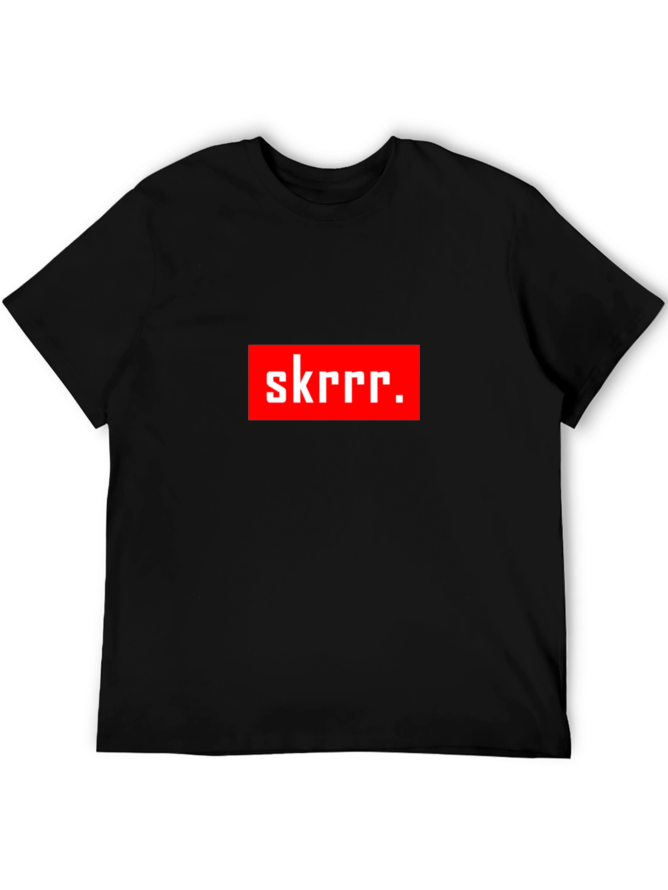 Black Skrrr Graphic Tee - Black Short Sleeve view 5