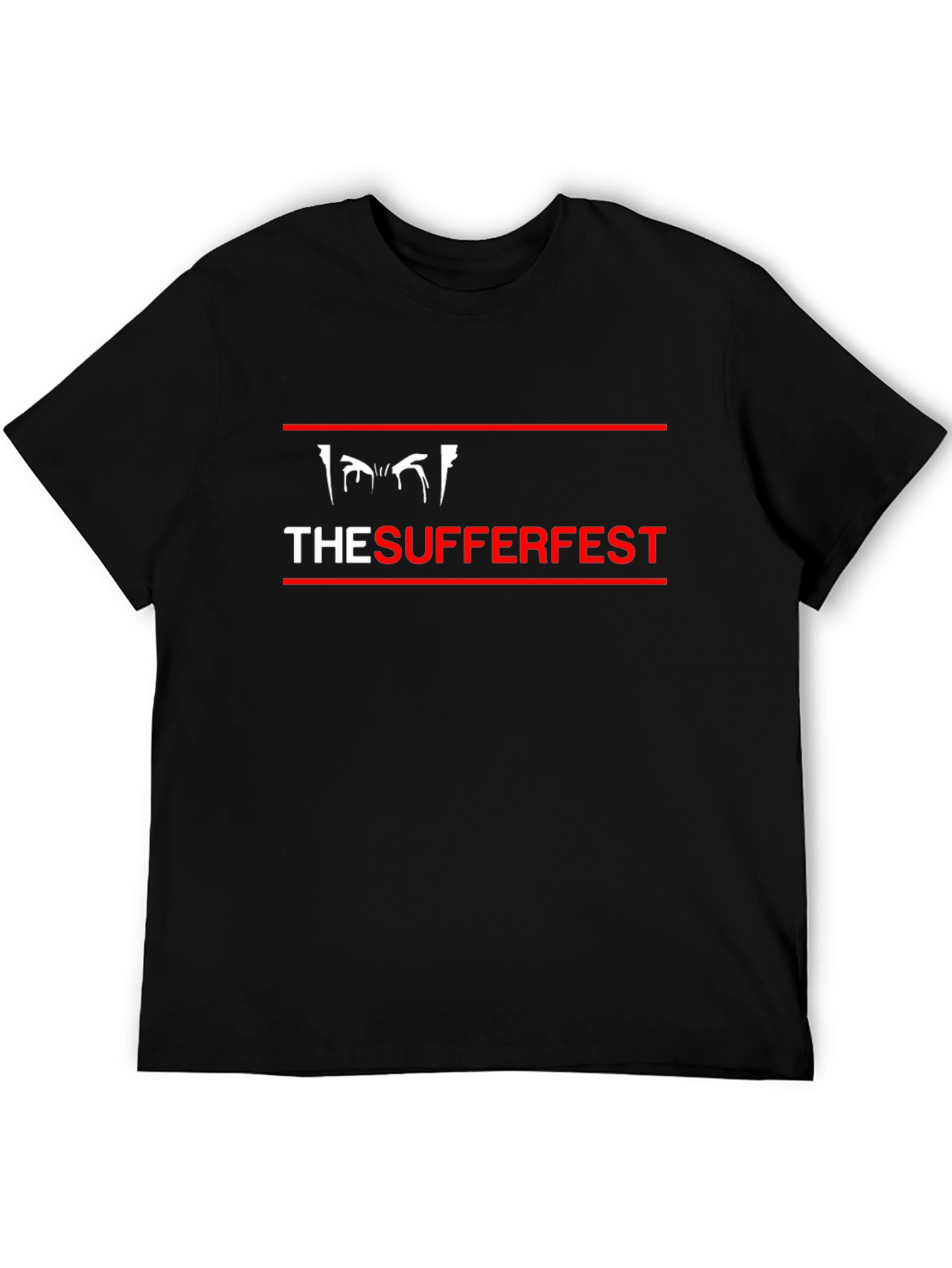 Black The Sufferfest Graphic Tee - Black Cotton Blend view 5