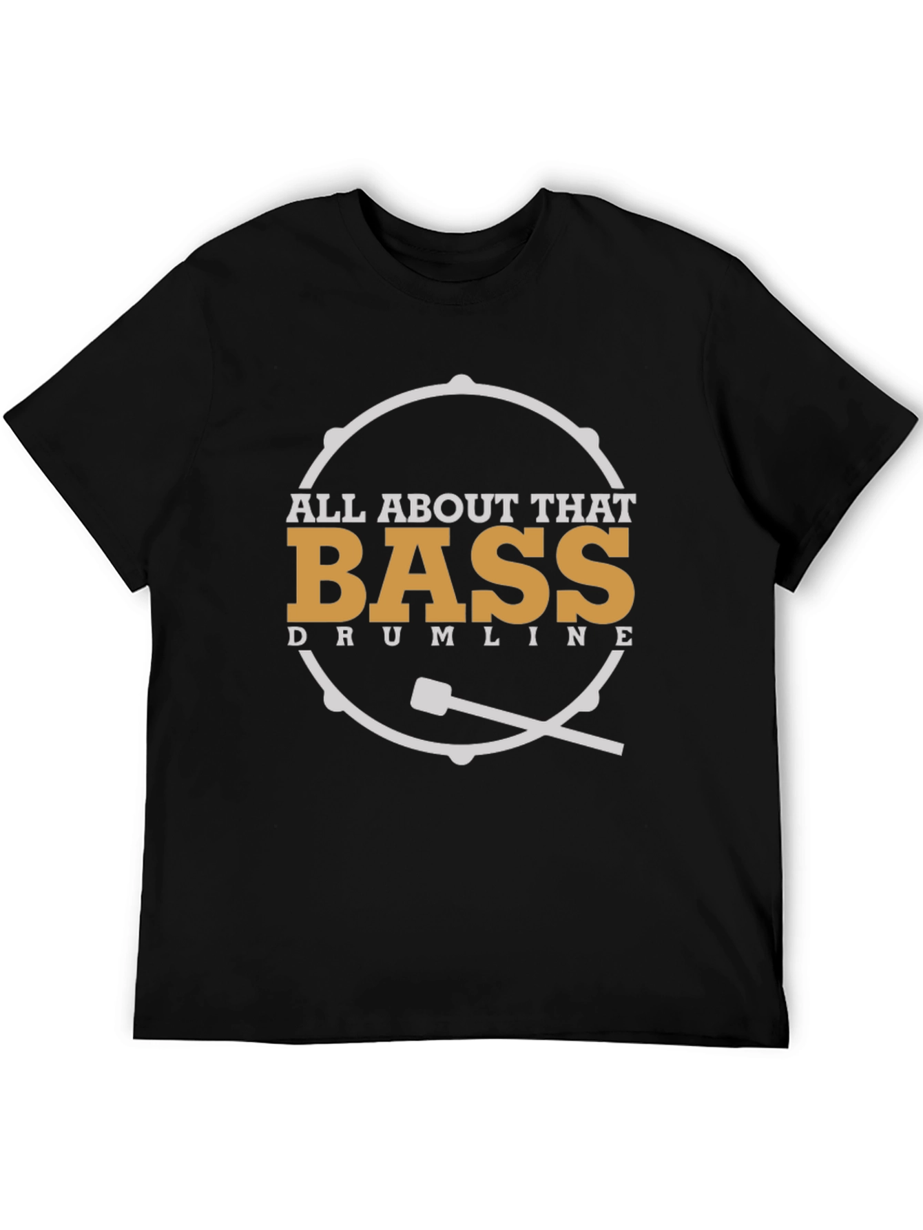 Black All About That Bass Drumline T-Shirt view 5