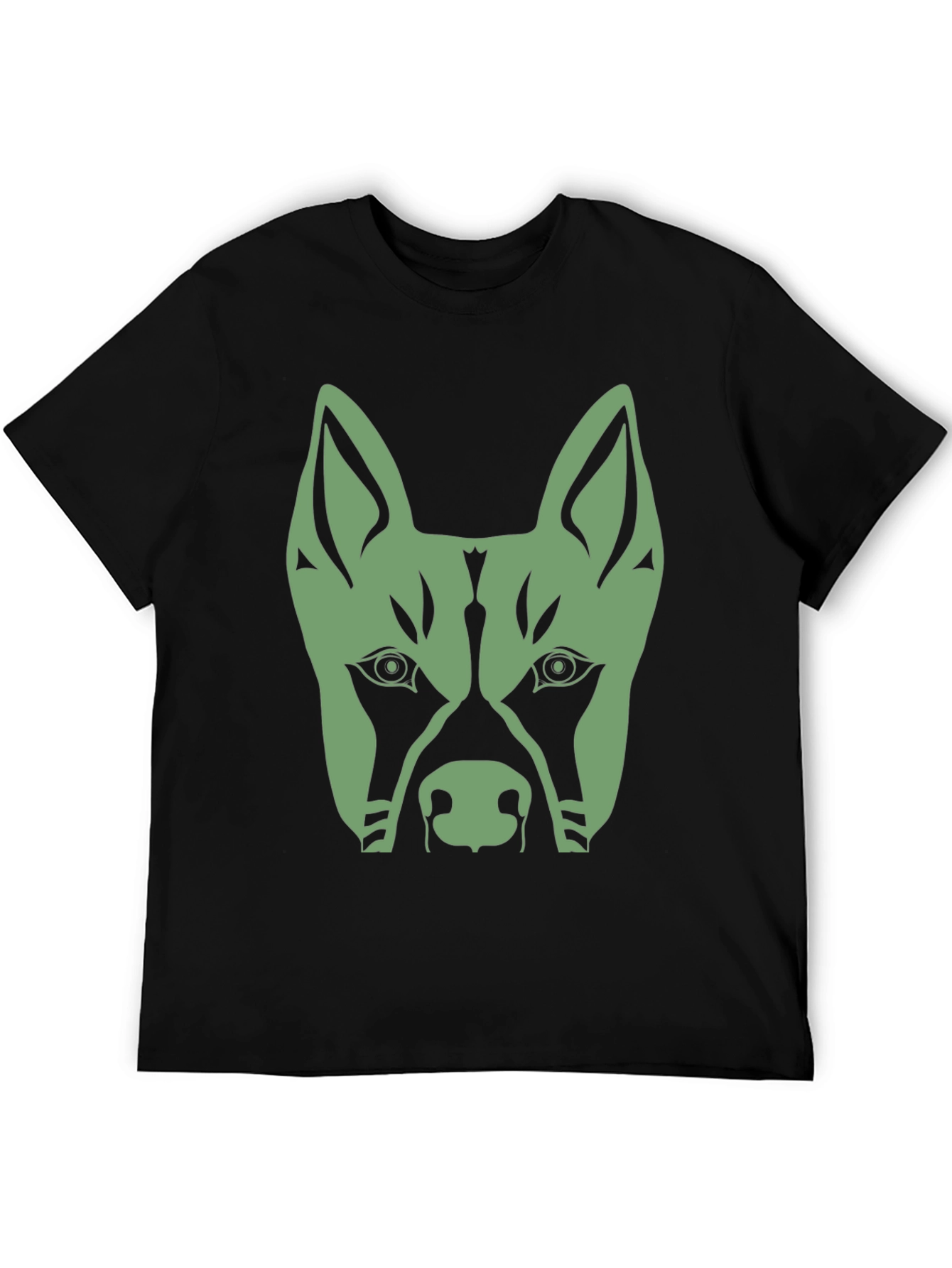 Black Dog Graphic Tee - Cool Canine Design view 5