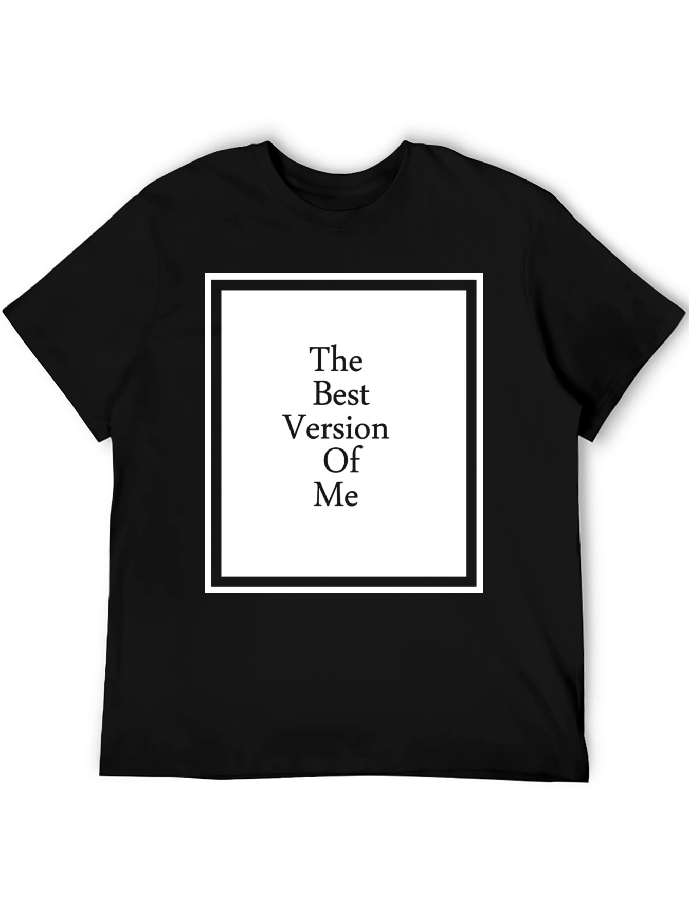 Black The Best Version of Me - Graphic T-Shirt view 5