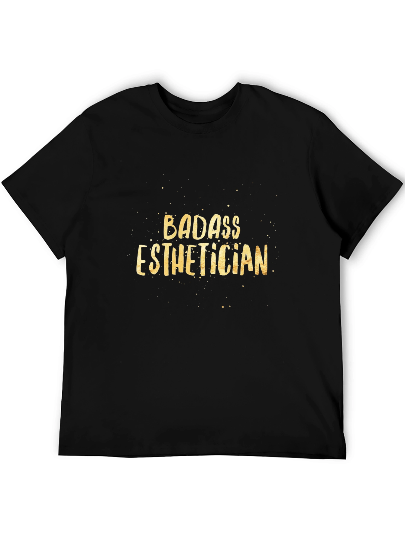 Black Badass Esthetician Graphic Tee view 5