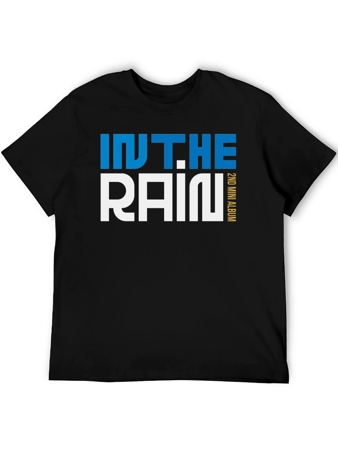 Black In The Rain 2nd Mini Album Black T-Shirt view 5