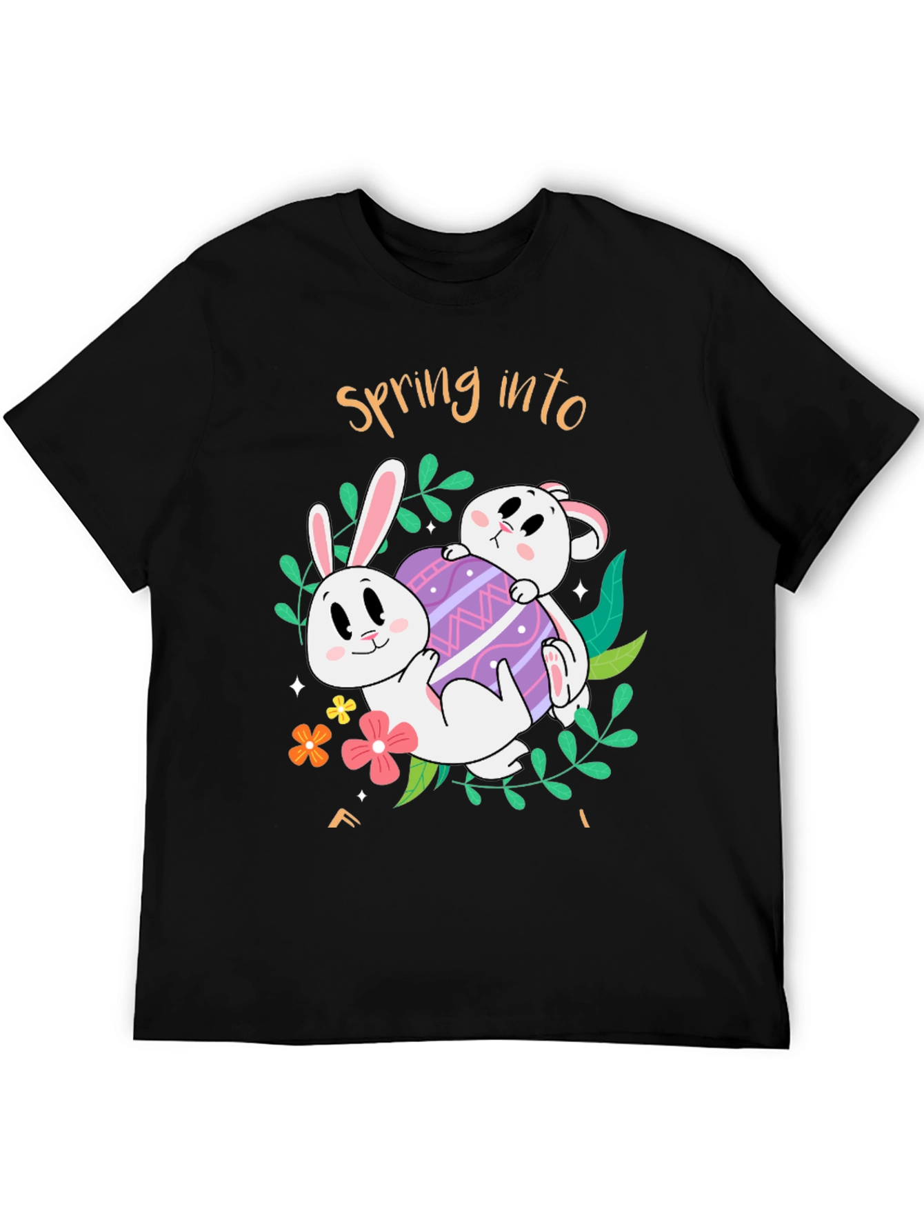 Spring Bunny Easter T-Shirt - 5