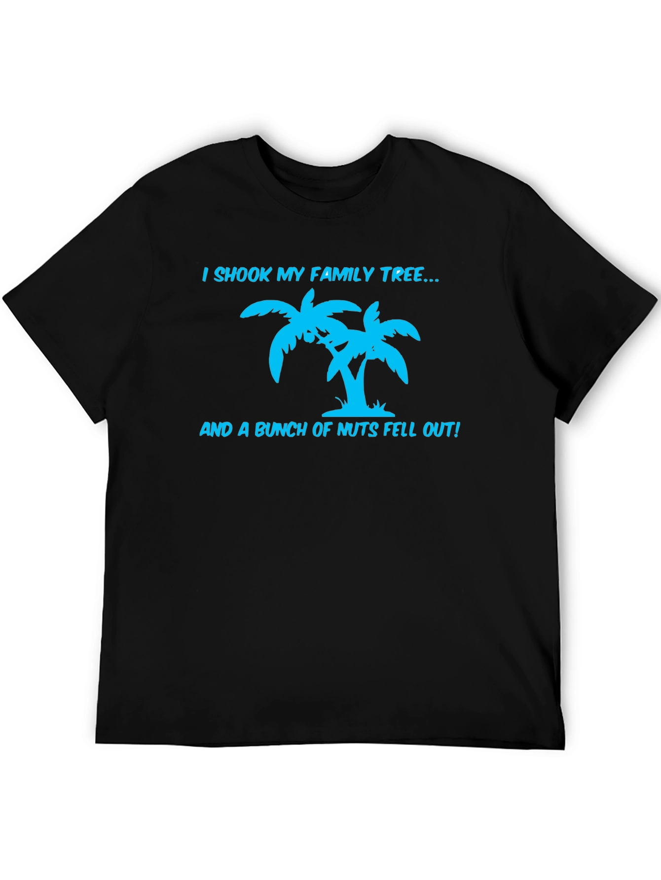 Black Funny Family Tree T-Shirt view 5