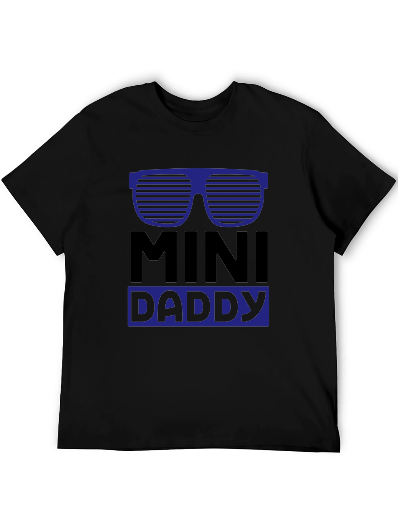 Black Mini Daddy T-Shirt, Funny Father's Day Gift view 5