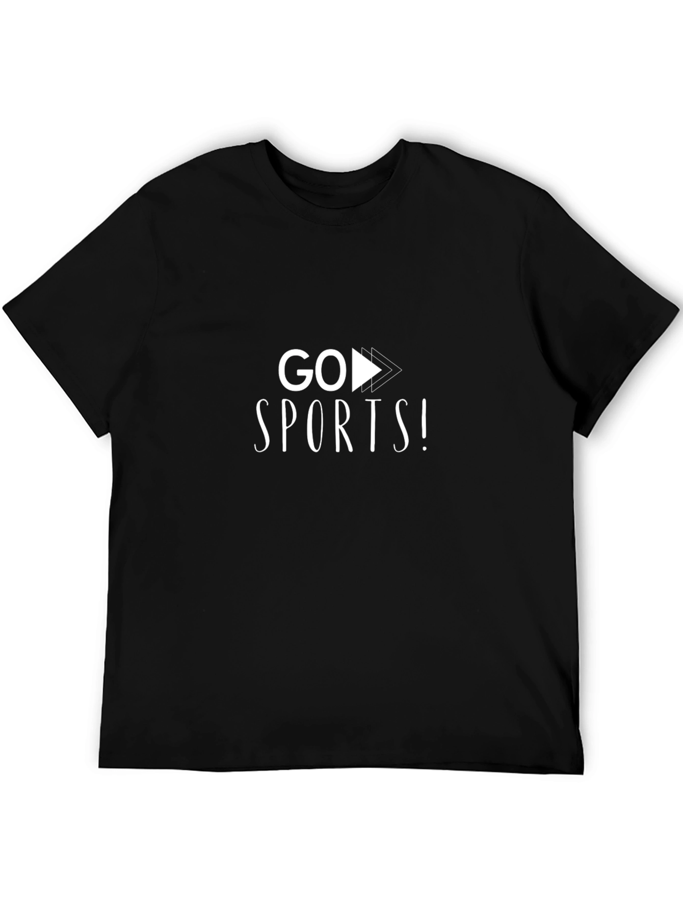 Black Go Sports Black T-Shirt view 5