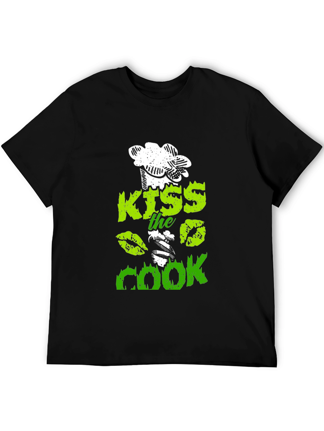 Black Kiss The Cook Graphic T-Shirt view 5