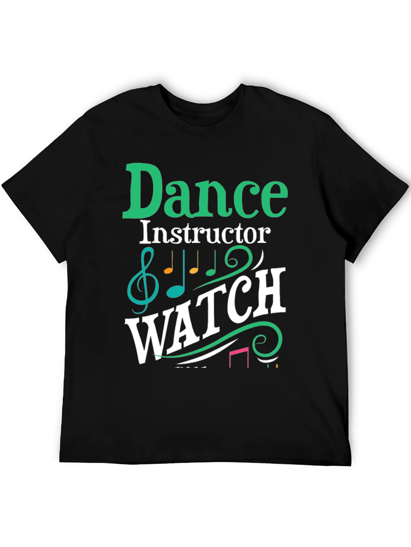 Black Dance Instructor Graphic Tee view 5