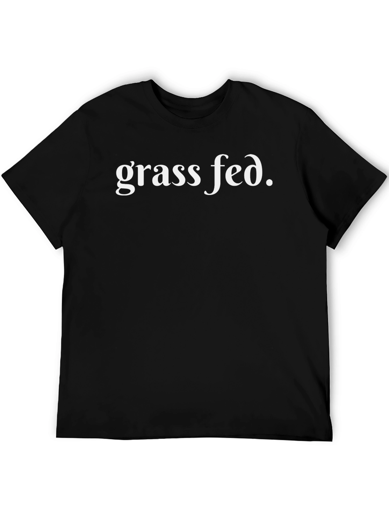 Black Grass Fed Black T-Shirt - Men's view 5