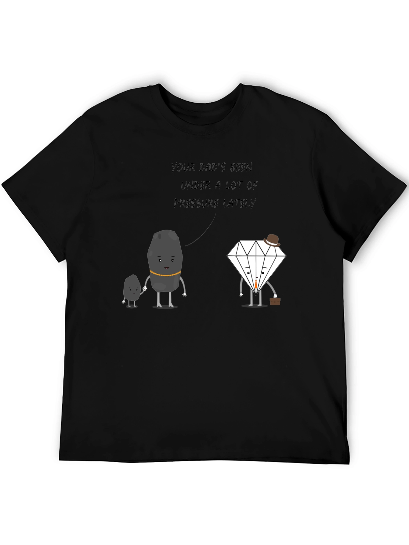 Black Pressure Humor T-Shirt view 5