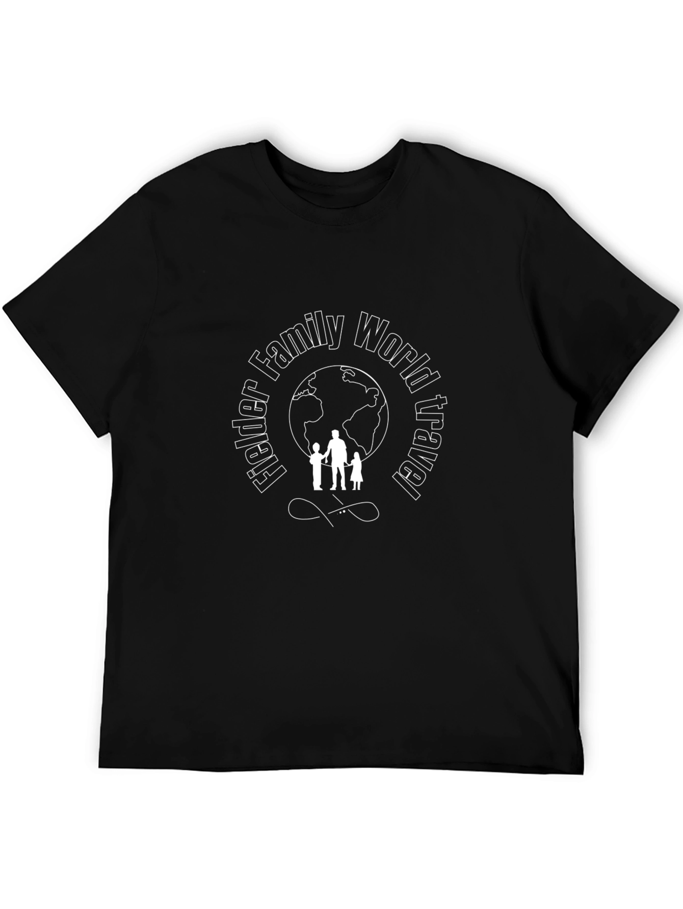 Family World Travel T-Shirt - Globe Graphic Tee - 5